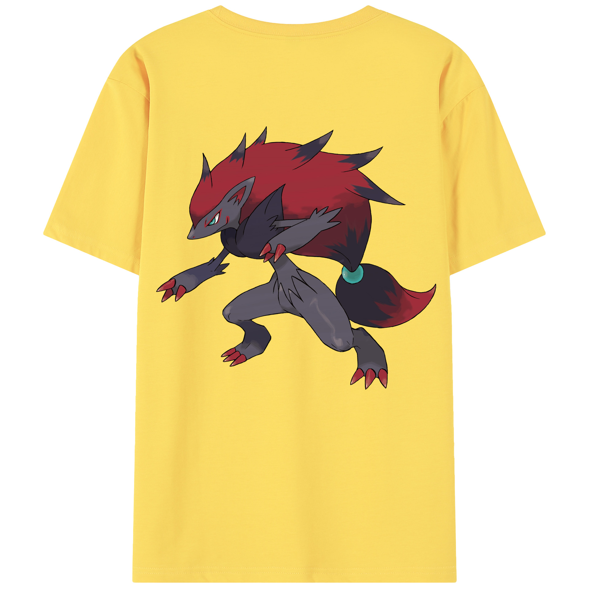 （画像用） ポケットモンスター Pokémon 綿100％半袖Tシャツ（背面プリント）