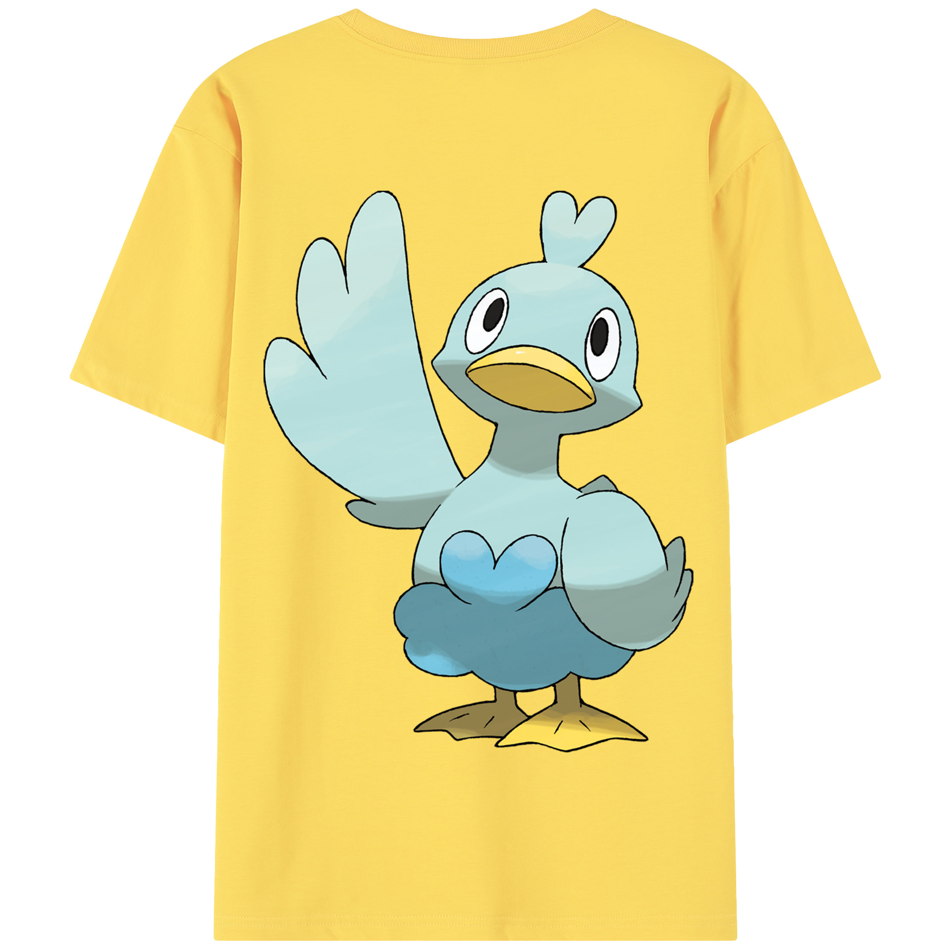 （画像用） ポケットモンスター Pokémon 綿100％半袖Tシャツ（背面プリント）