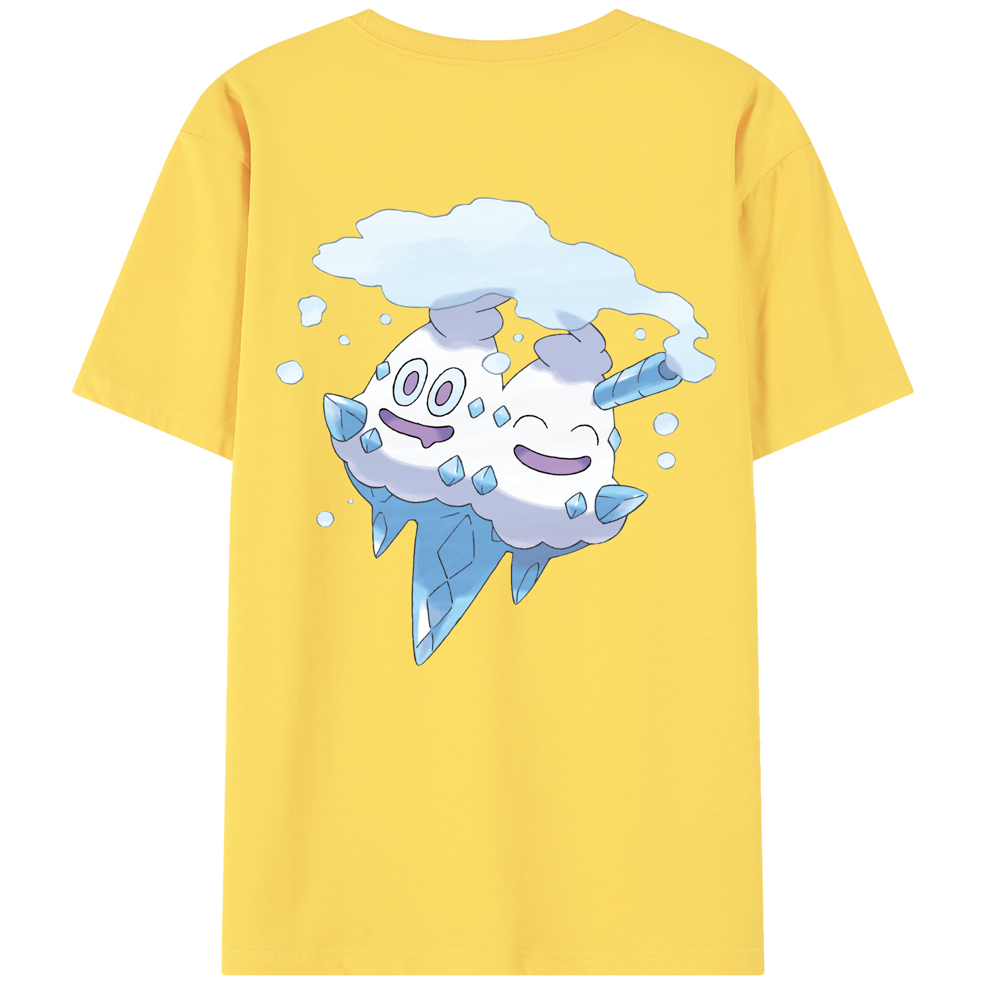 （画像用） ポケットモンスター Pokémon 綿100％半袖Tシャツ（背面プリント）