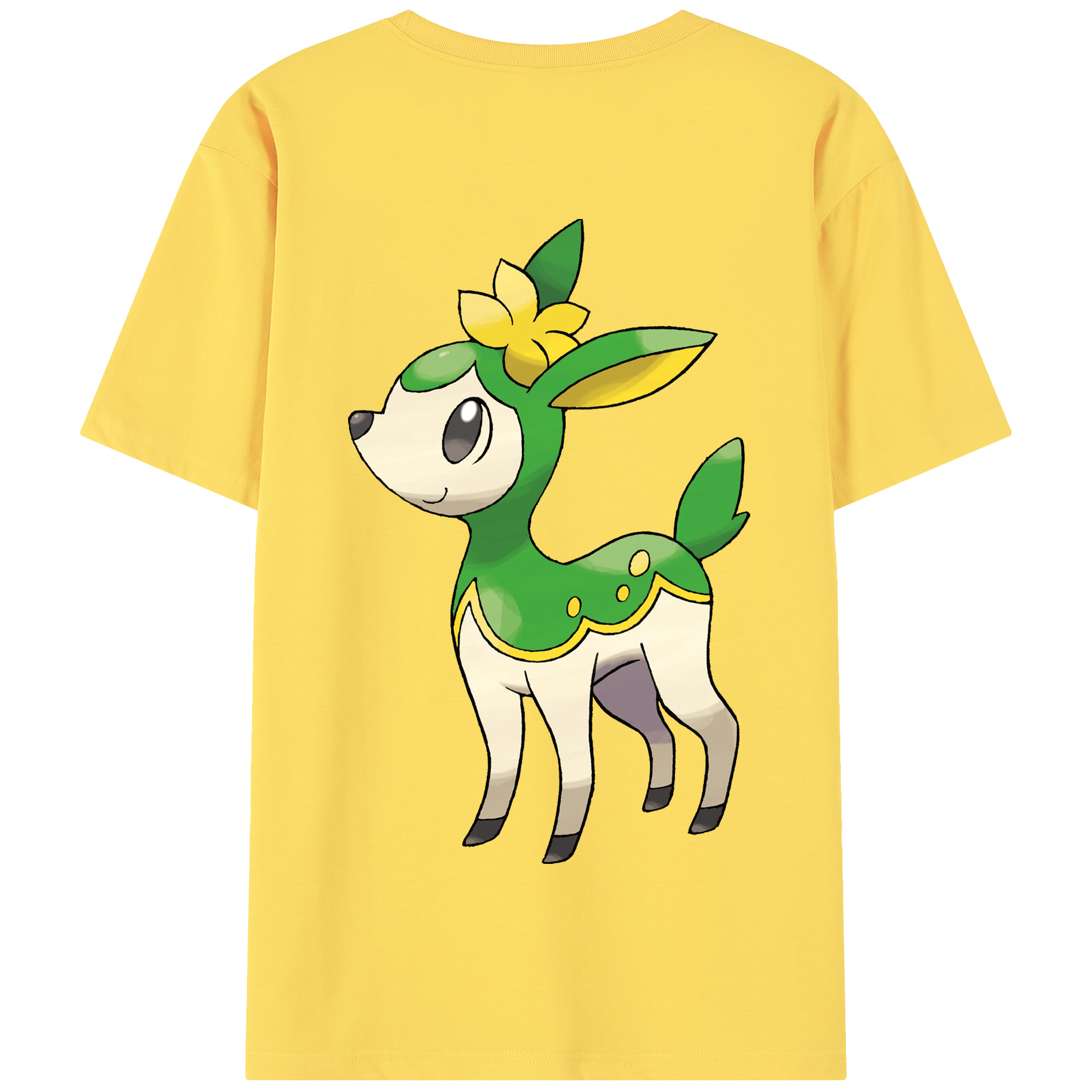 （画像用） ポケットモンスター Pokémon 綿100％半袖Tシャツ（背面プリント）
