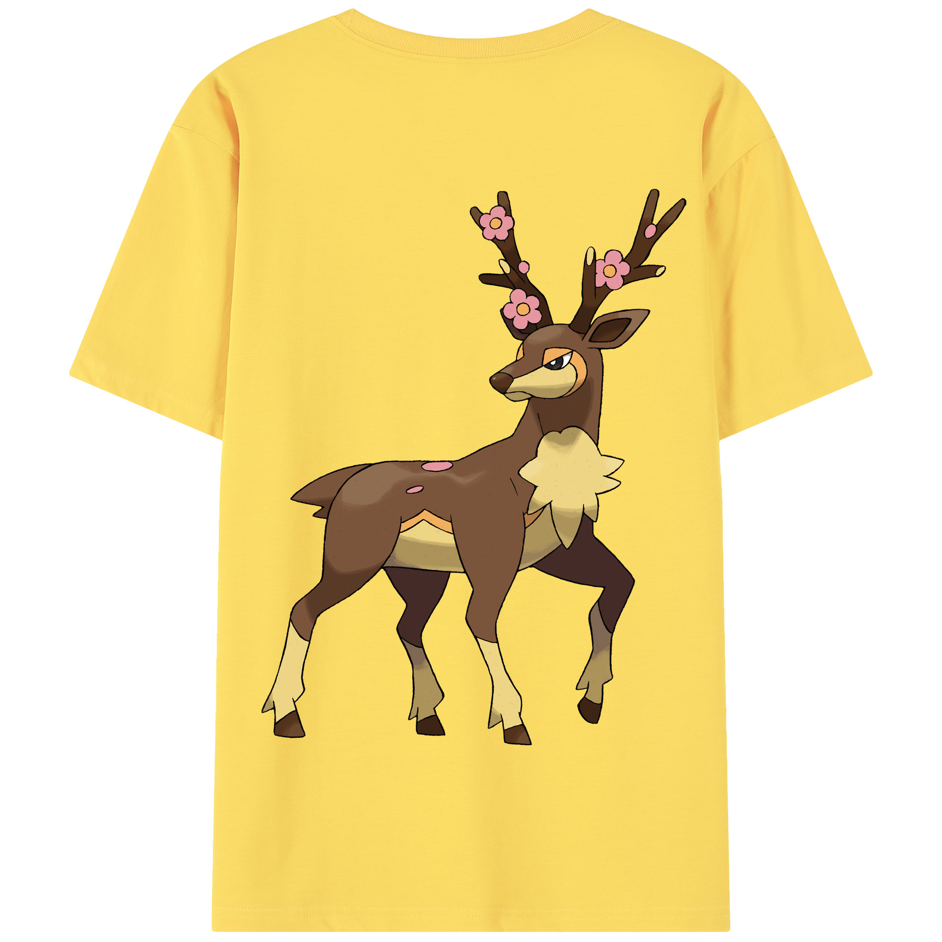 （画像用） ポケットモンスター Pokémon 綿100％半袖Tシャツ（背面プリント）