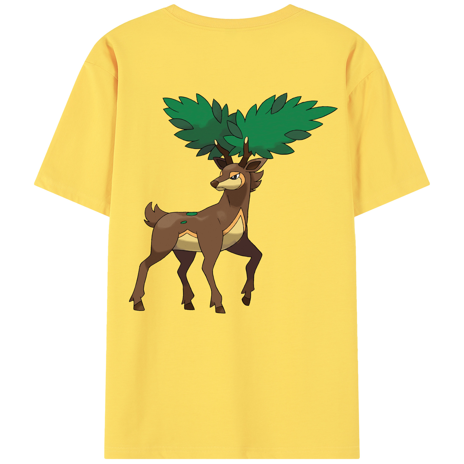 （画像用） ポケットモンスター Pokémon 綿100％半袖Tシャツ（背面プリント）