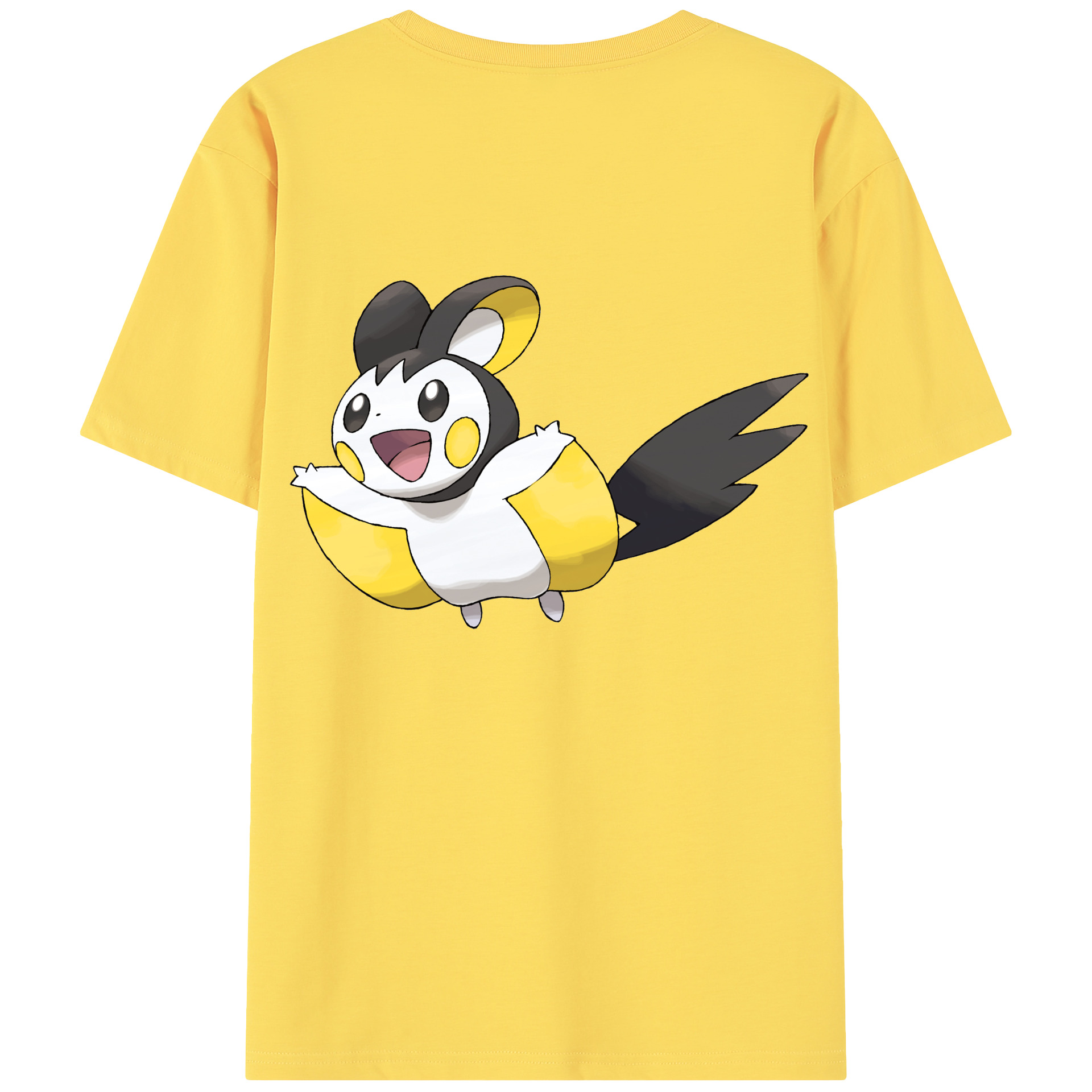 （画像用） ポケットモンスター Pokémon 綿100％半袖Tシャツ（背面プリント）
