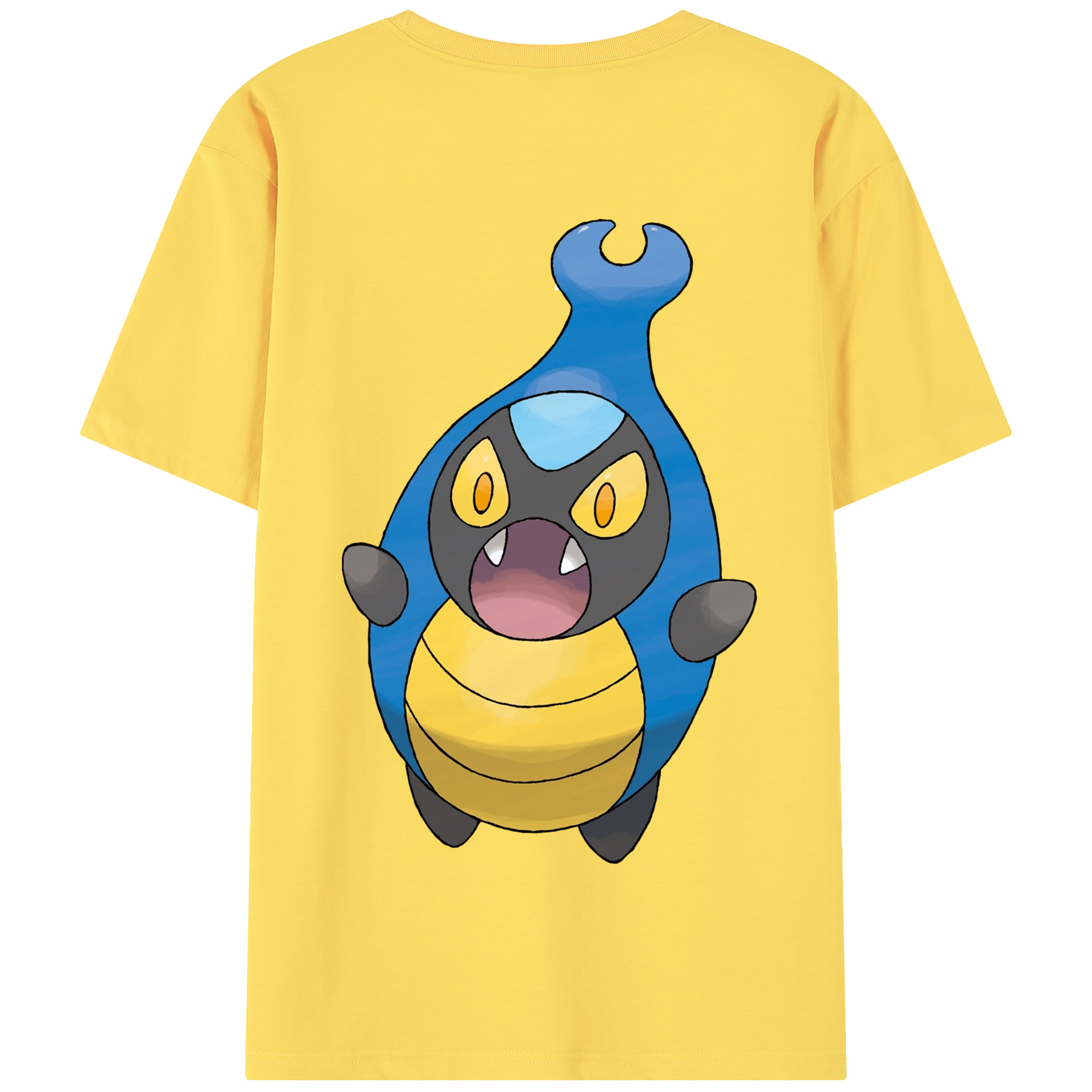 （画像用） ポケットモンスター Pokémon 綿100％半袖Tシャツ（背面プリント）