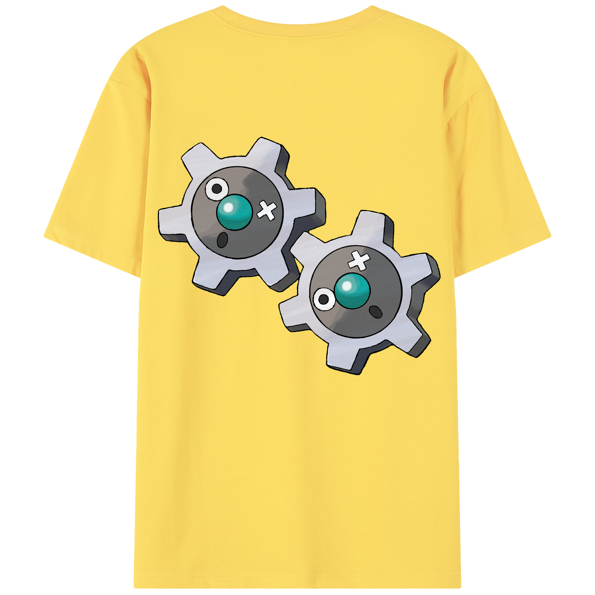 （画像用） ポケットモンスター Pokémon 綿100％半袖Tシャツ（背面プリント）