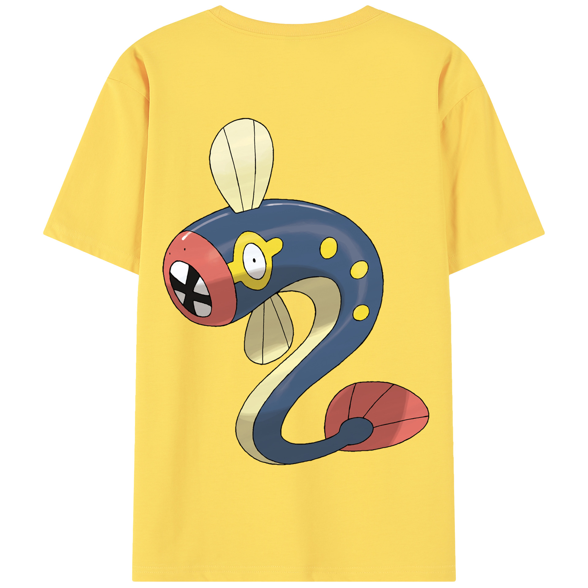 （画像用） ポケットモンスター Pokémon 綿100％半袖Tシャツ（背面プリント）