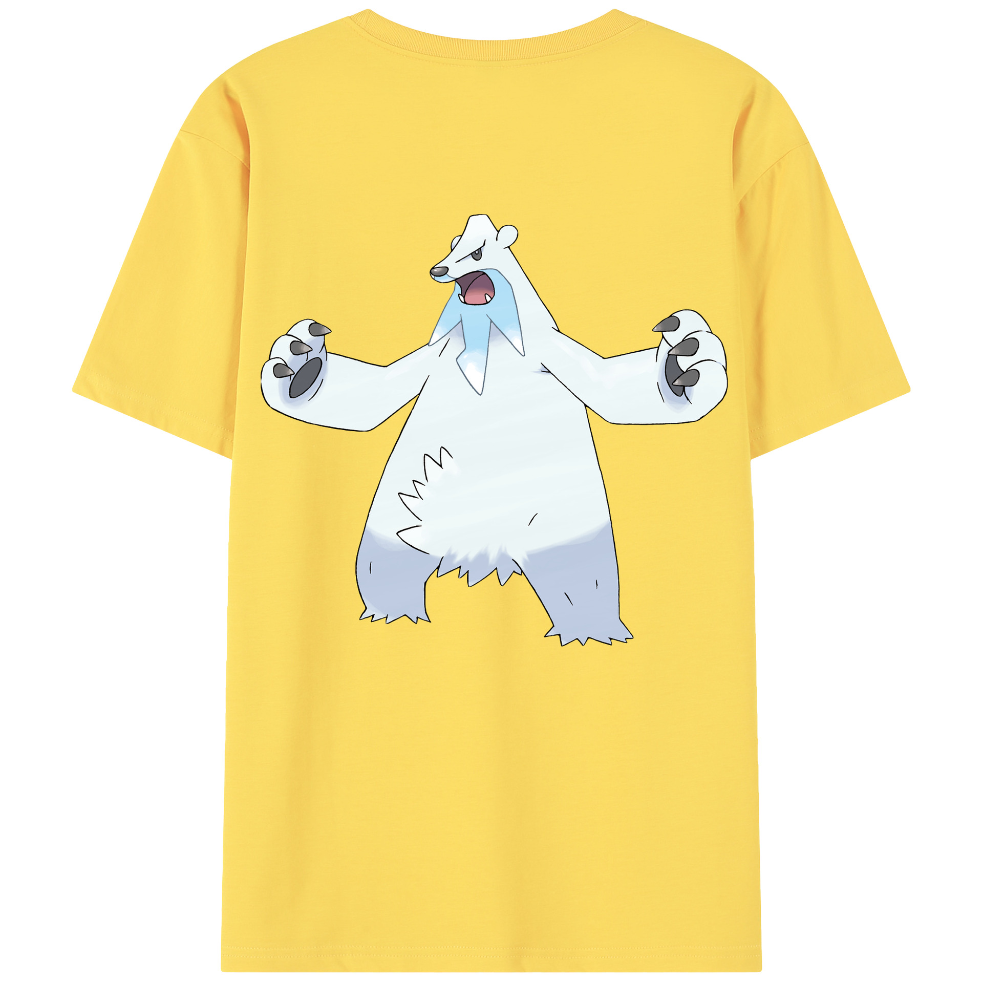 （画像用） ポケットモンスター Pokémon 綿100％半袖Tシャツ（背面プリント）