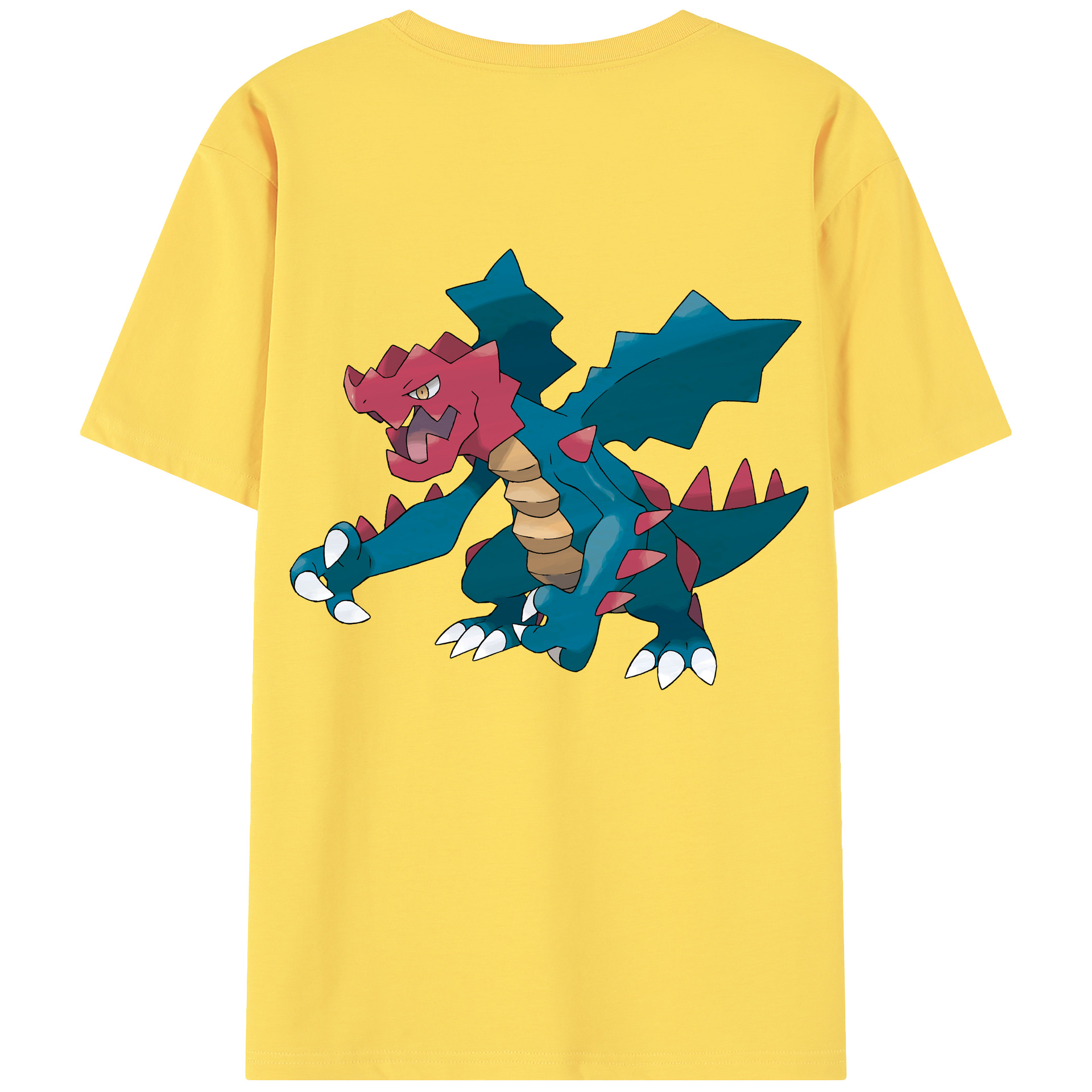（画像用） ポケットモンスター Pokémon 綿100％半袖Tシャツ（背面プリント）