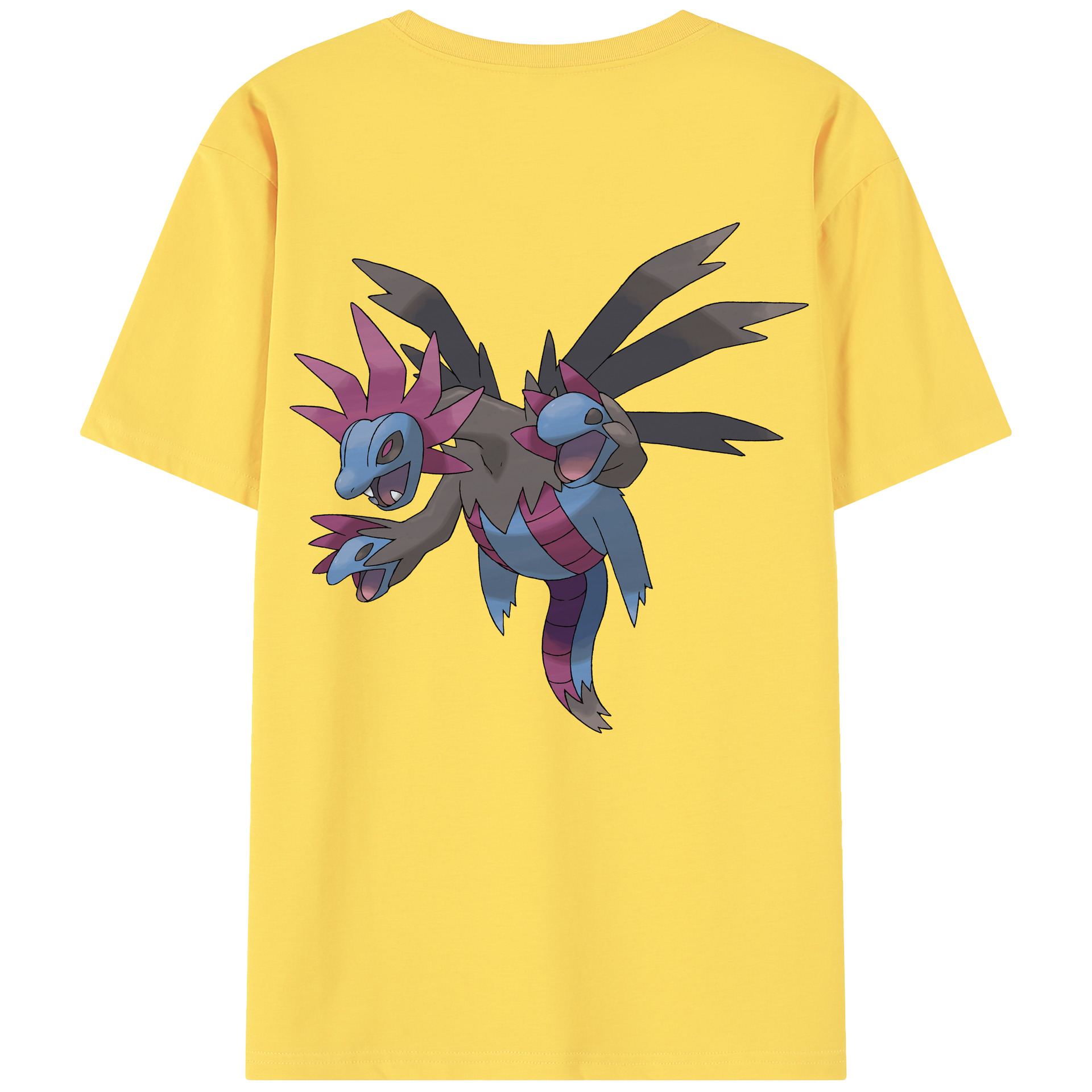 （画像用） ポケットモンスター Pokémon 綿100％半袖Tシャツ（背面プリント）