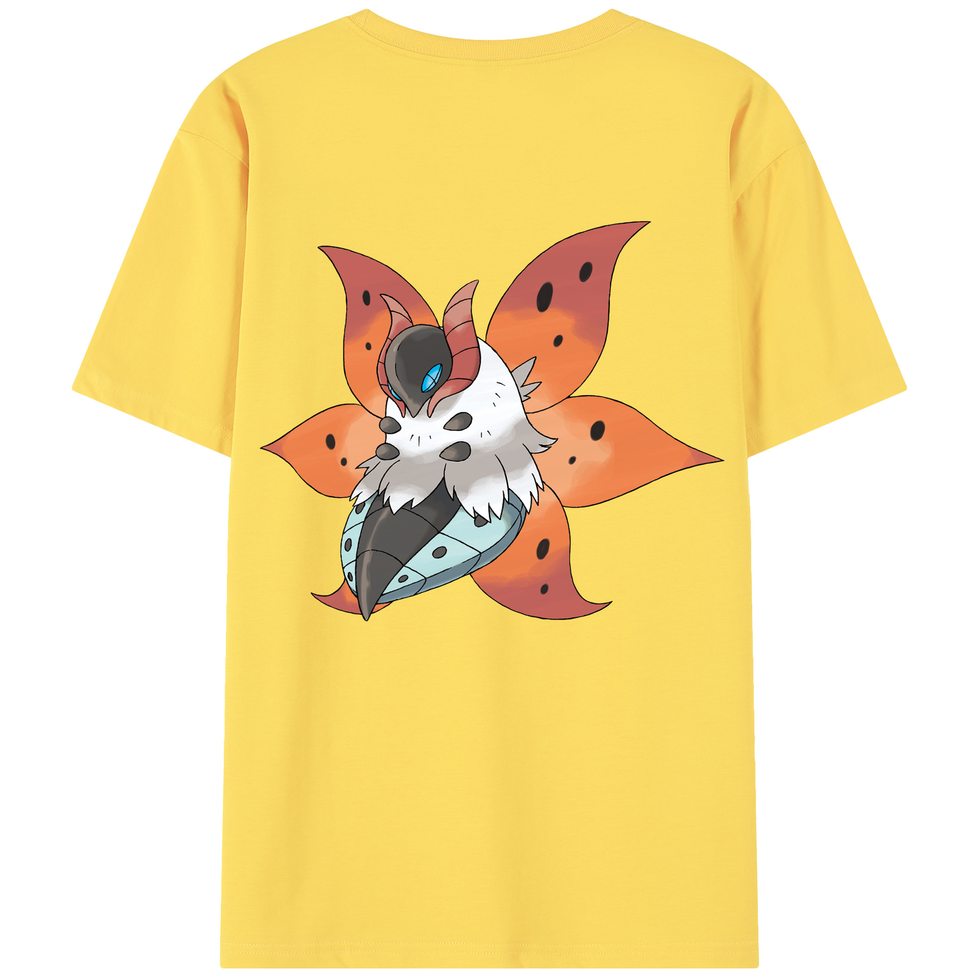 （画像用） ポケットモンスター Pokémon 綿100％半袖Tシャツ（背面プリント）