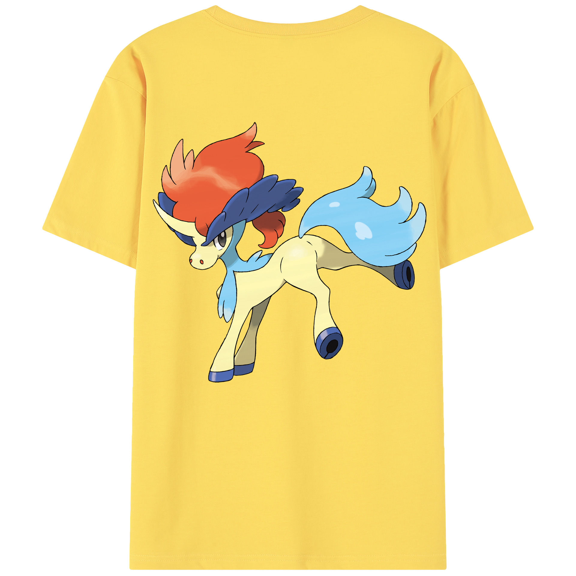 （画像用） ポケットモンスター Pokémon 綿100％半袖Tシャツ（背面プリント）