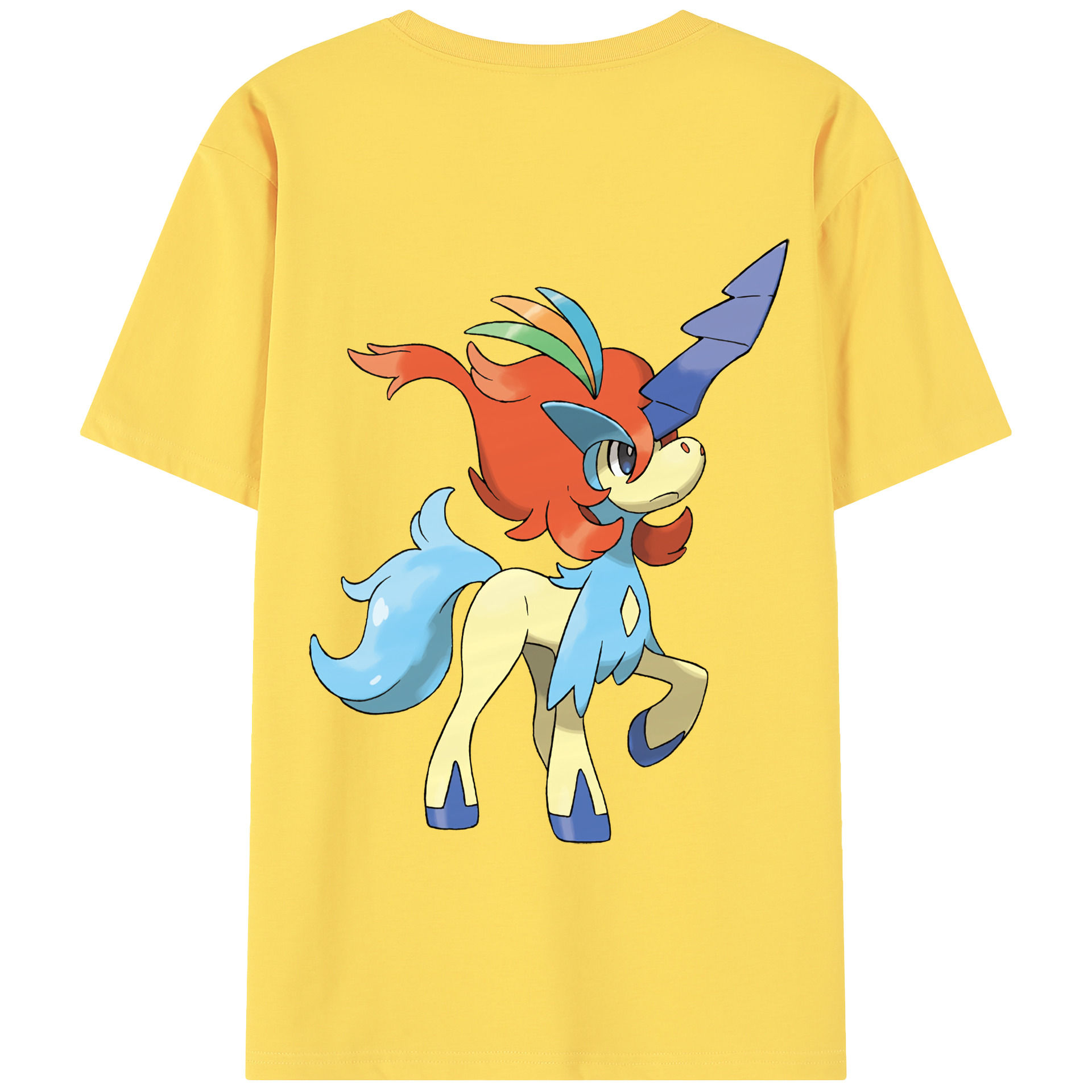 （画像用） ポケットモンスター Pokémon 綿100％半袖Tシャツ（背面プリント）