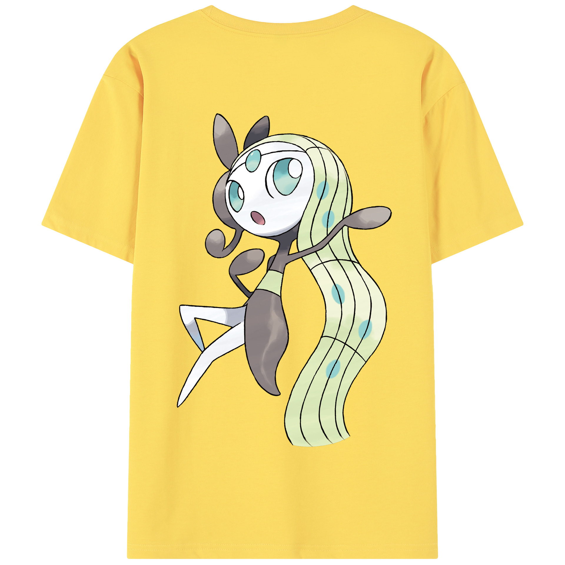 （画像用） ポケットモンスター Pokémon 綿100％半袖Tシャツ（背面プリント）