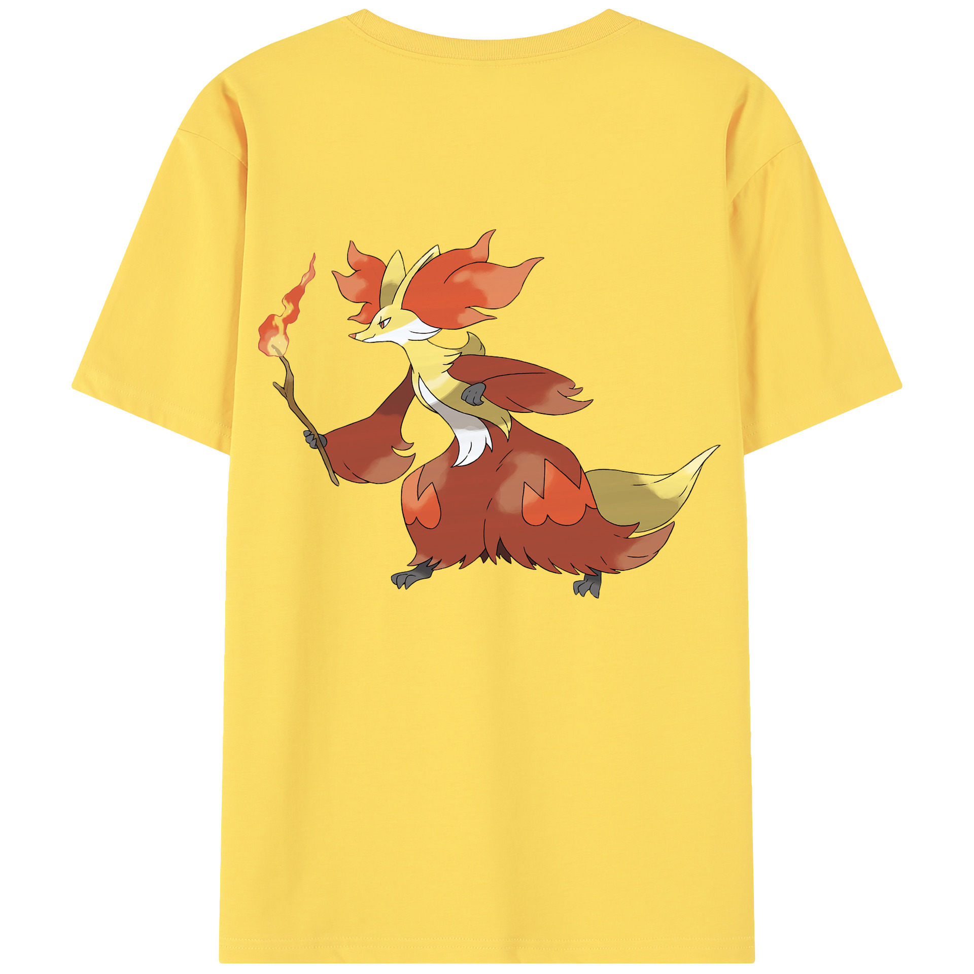 （画像用） ポケットモンスター Pokémon 綿100％半袖Tシャツ（背面プリント）
