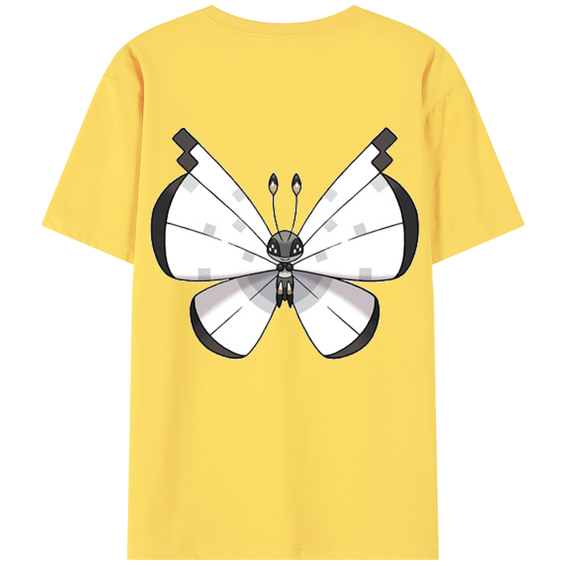 （画像用） ポケットモンスター Pokémon 綿100％半袖Tシャツ（背面プリント）