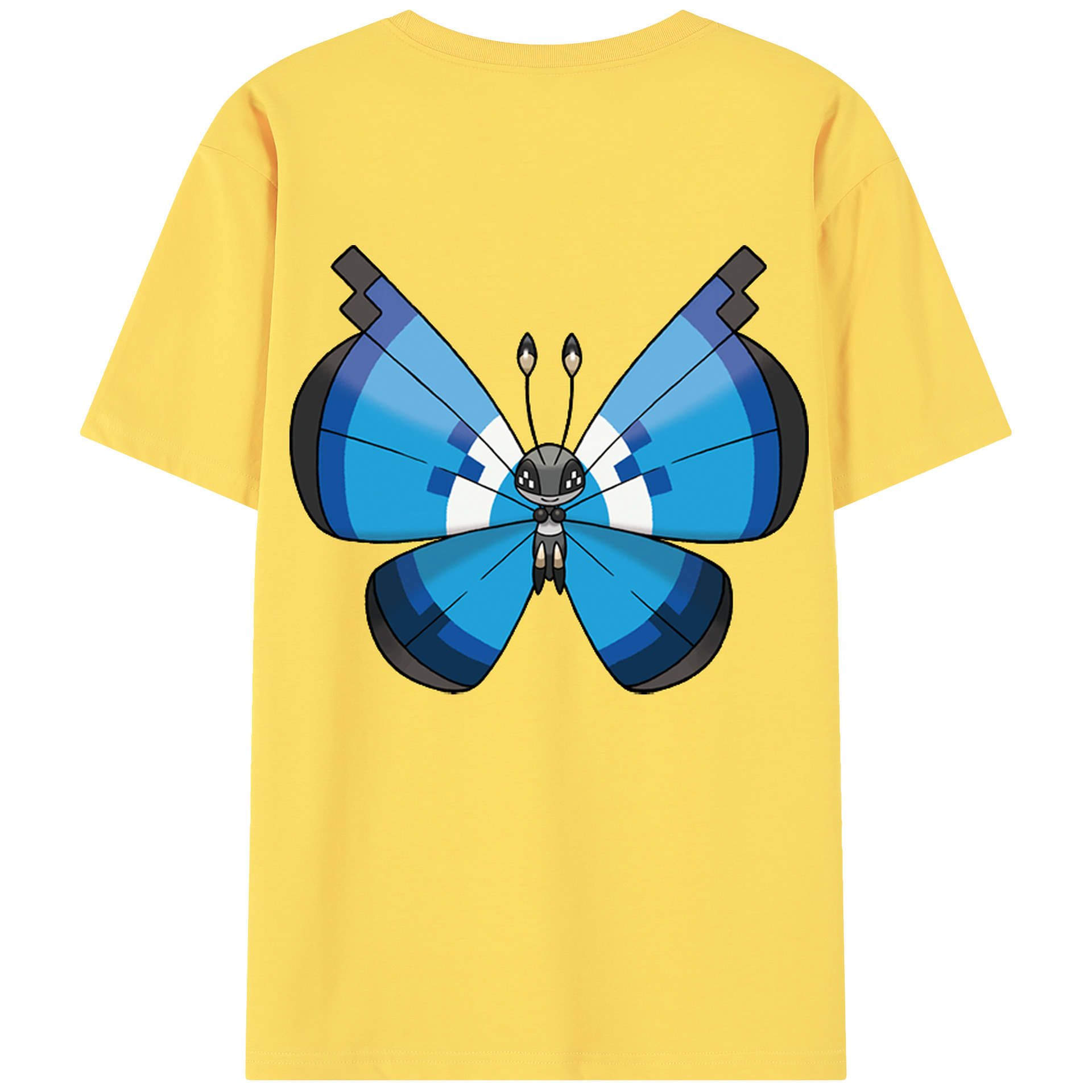 （画像用） ポケットモンスター Pokémon 綿100％半袖Tシャツ（背面プリント）