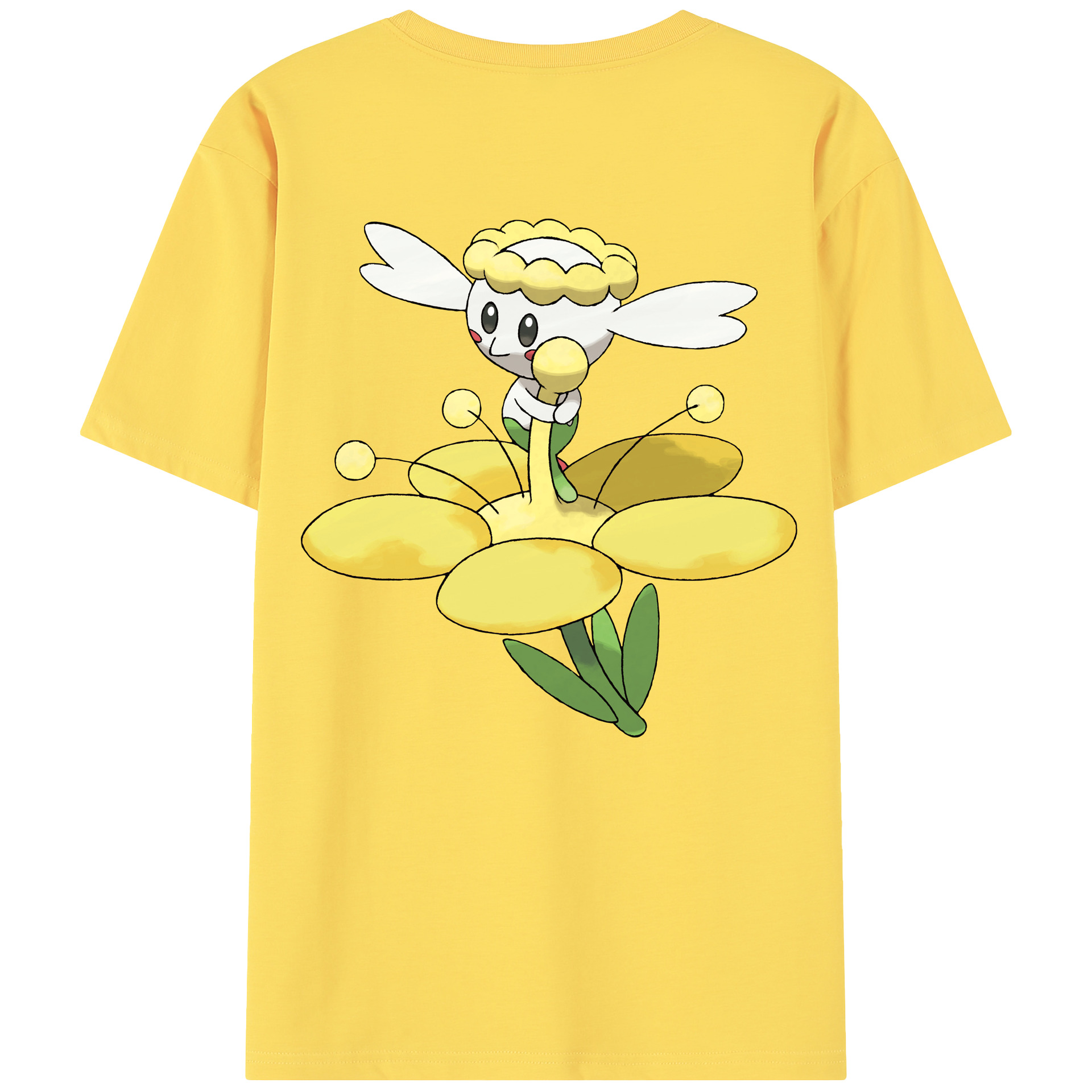 （画像用） ポケットモンスター Pokémon 綿100％半袖Tシャツ（背面プリント）