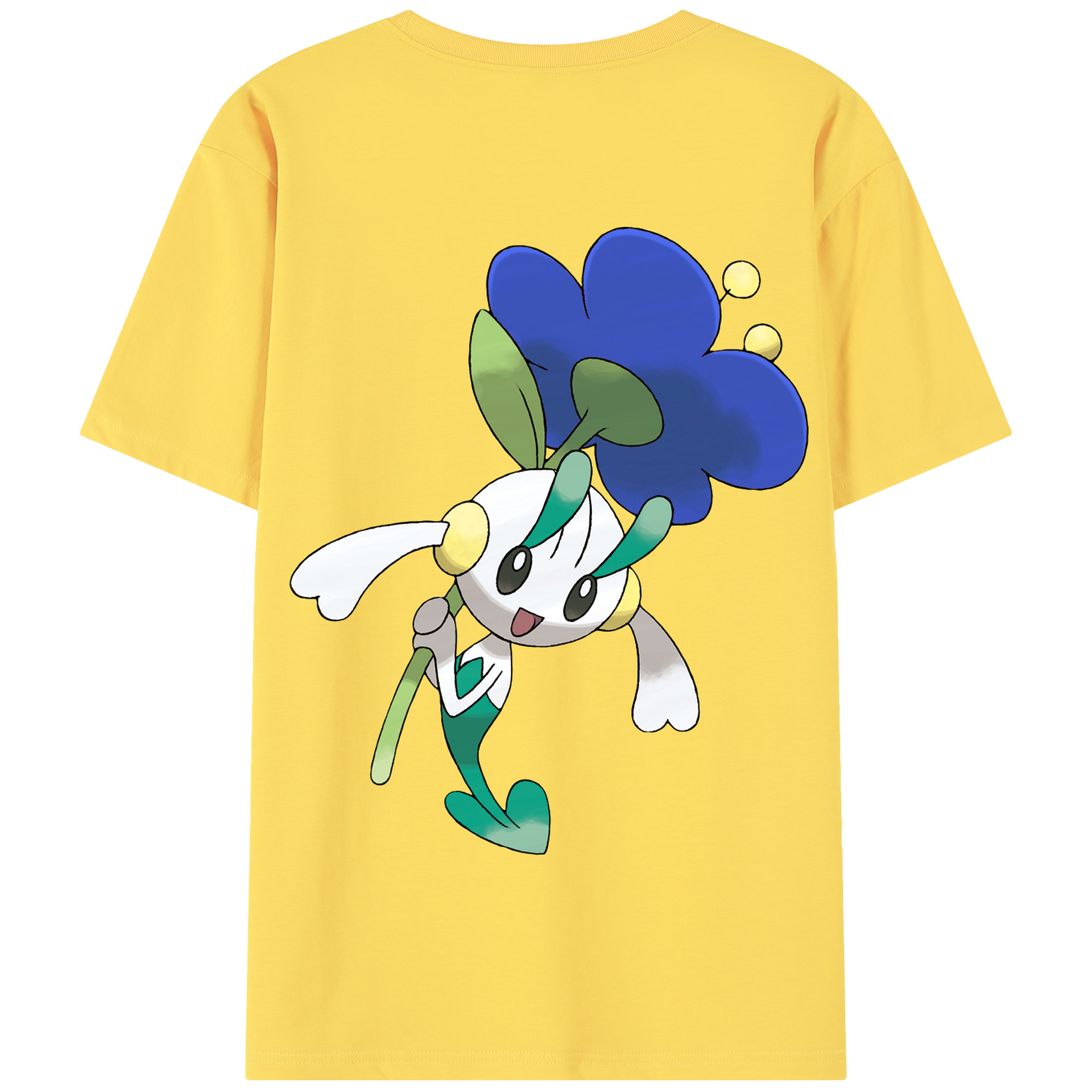 （画像用） ポケットモンスター Pokémon 綿100％半袖Tシャツ（背面プリント）