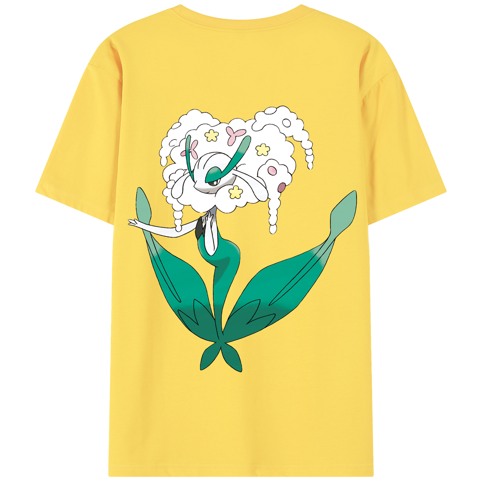 （画像用） ポケットモンスター Pokémon 綿100％半袖Tシャツ（背面プリント）