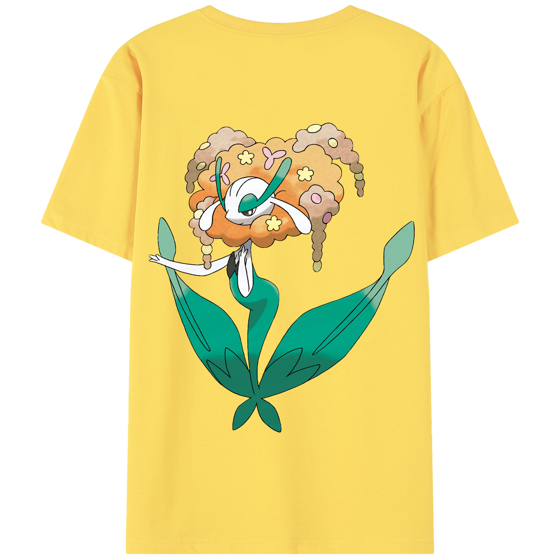 （画像用） ポケットモンスター Pokémon 綿100％半袖Tシャツ（背面プリント）