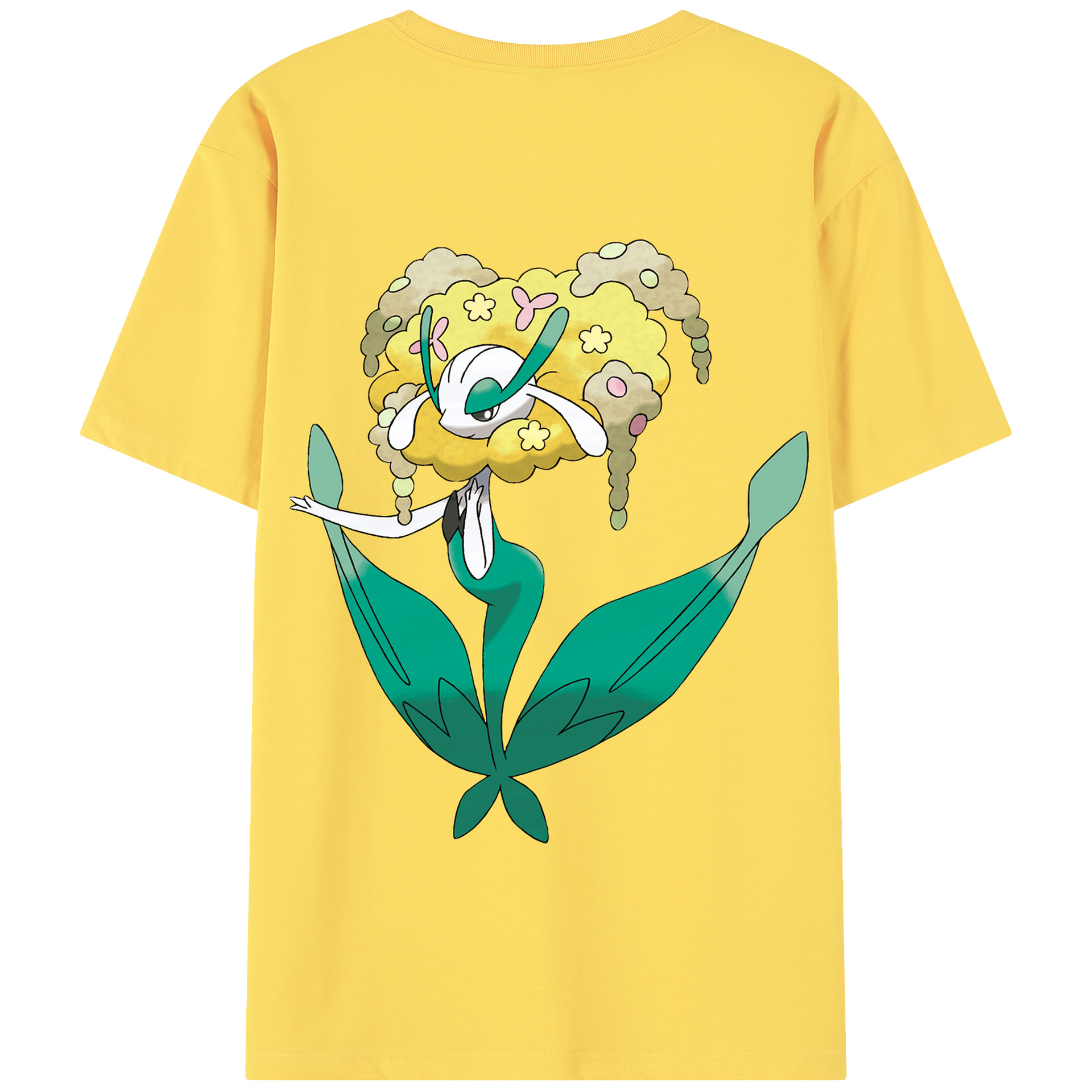 （画像用） ポケットモンスター Pokémon 綿100％半袖Tシャツ（背面プリント）