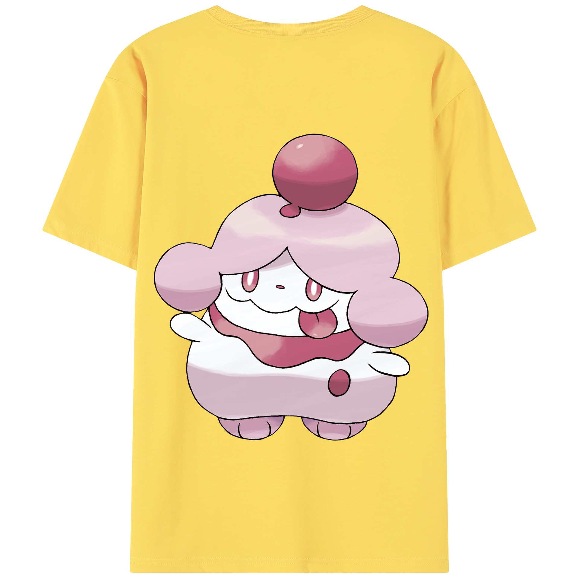 （画像用） ポケットモンスター Pokémon 綿100％半袖Tシャツ（背面プリント）