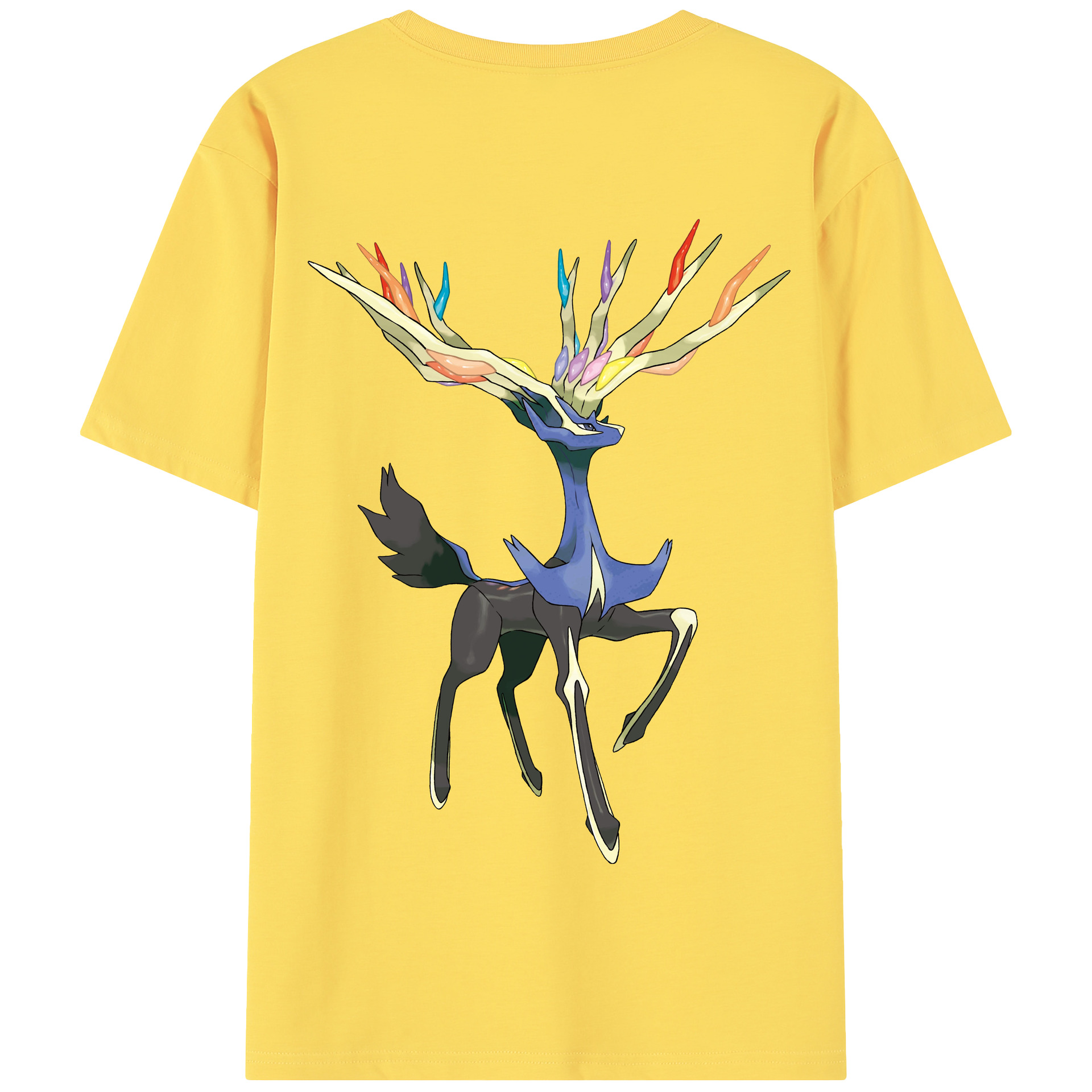 （画像用） ポケットモンスター Pokémon 綿100％半袖Tシャツ（背面プリント）