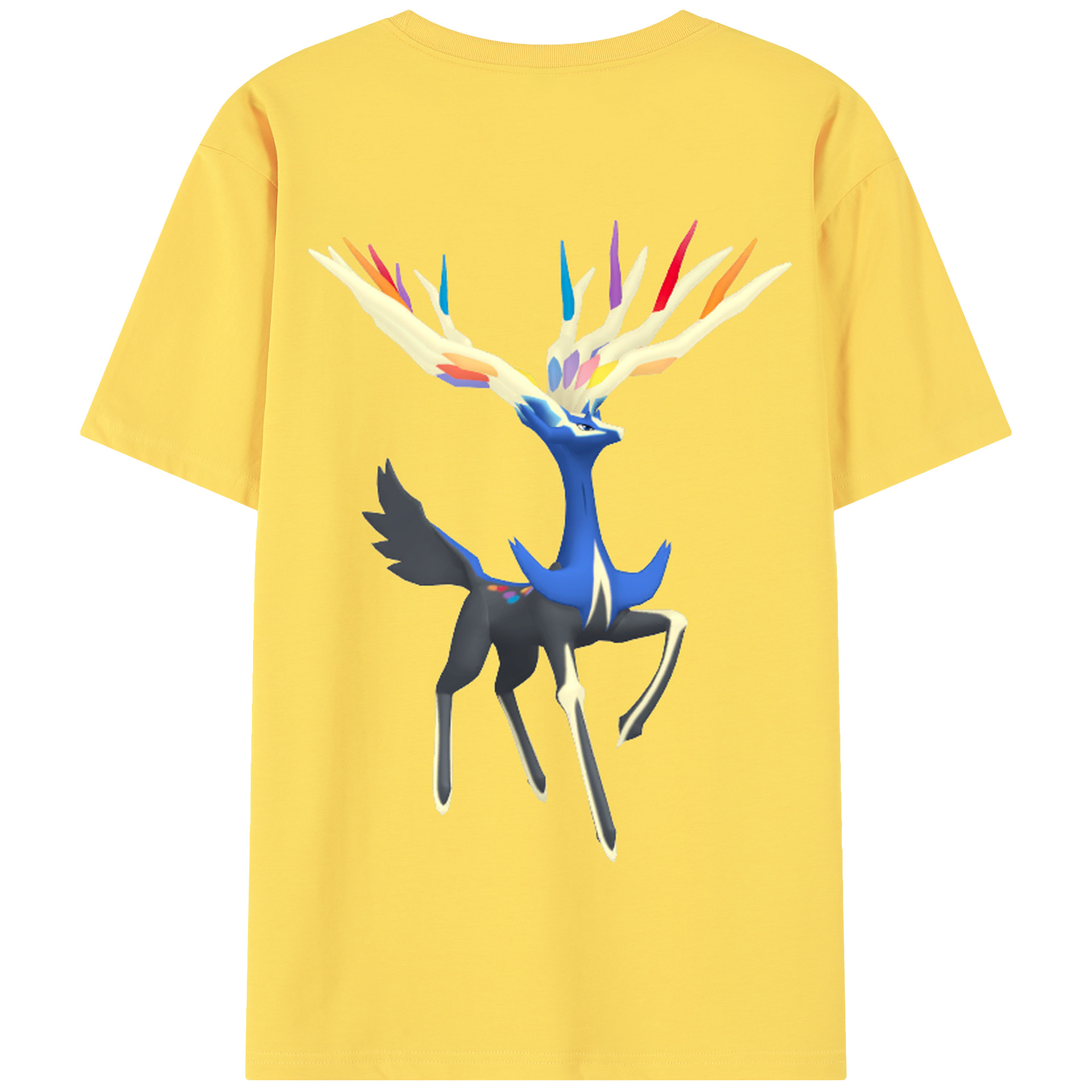 （画像用） ポケットモンスター Pokémon 綿100％半袖Tシャツ（背面プリント）
