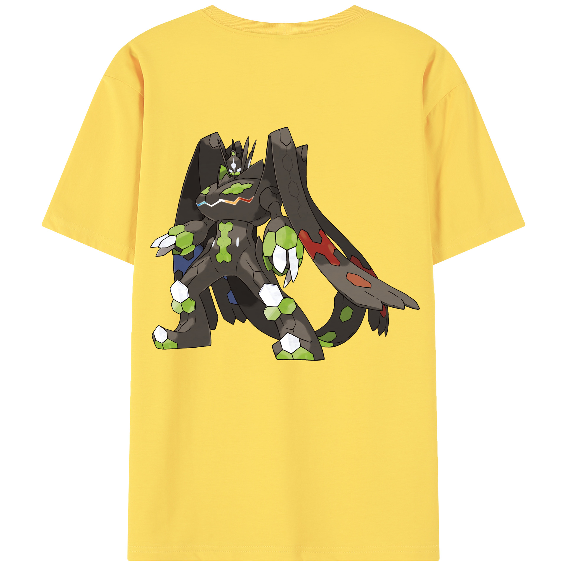 （画像用） ポケットモンスター Pokémon 綿100％半袖Tシャツ（背面プリント）
