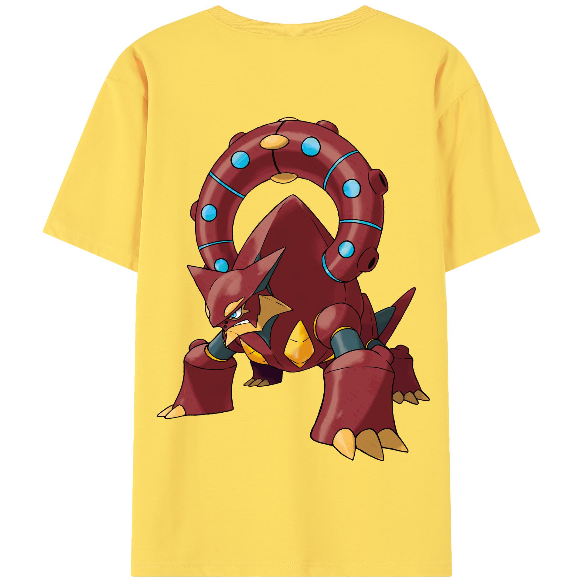 （画像用） ポケットモンスター Pokémon 綿100％半袖Tシャツ（背面プリント）