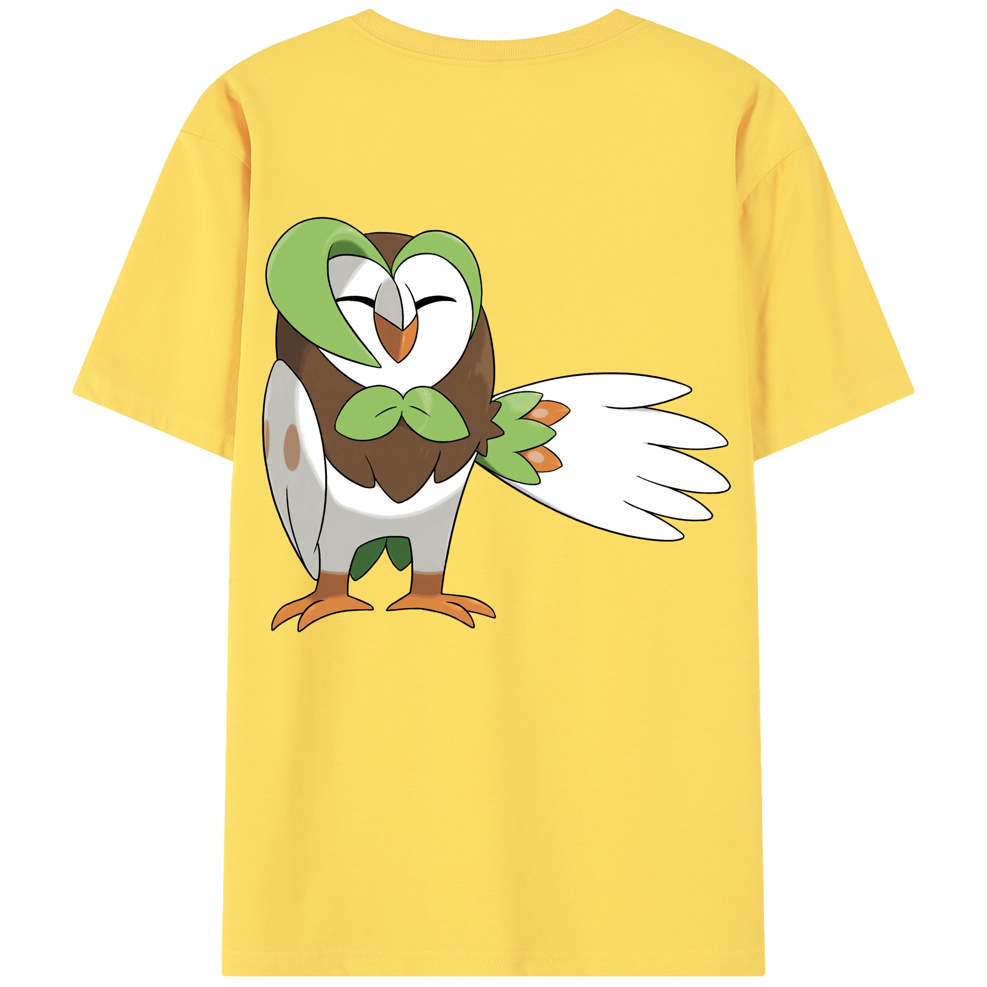 （画像用） ポケットモンスター Pokémon 綿100％半袖Tシャツ（背面プリント）