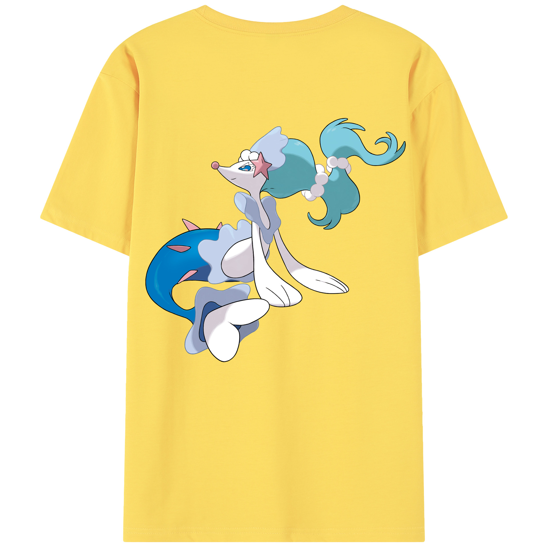 （画像用） ポケットモンスター Pokémon 綿100％半袖Tシャツ（背面プリント）