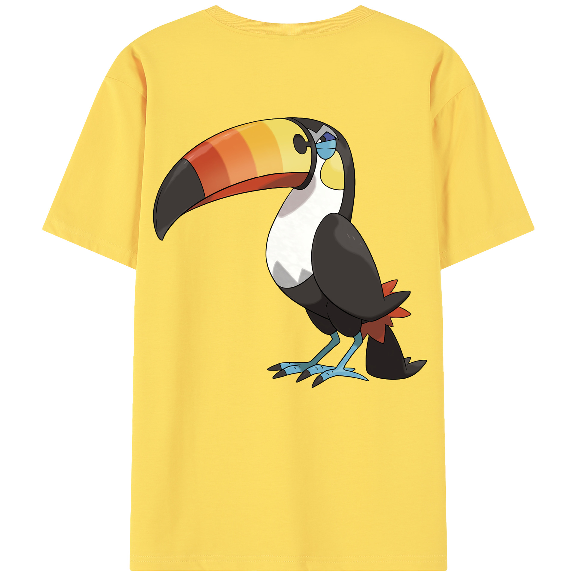 （画像用） ポケットモンスター Pokémon 綿100％半袖Tシャツ（背面プリント）