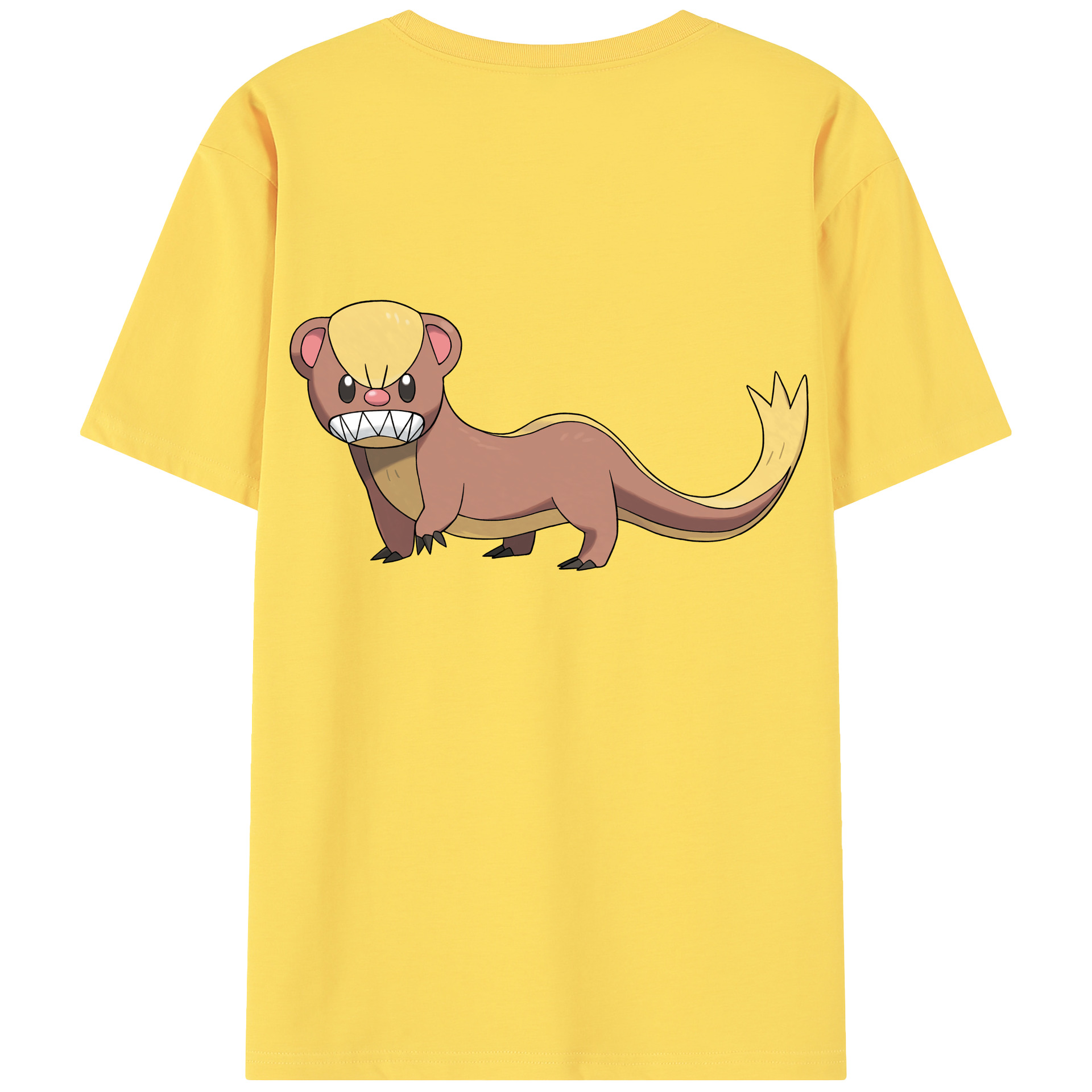 （画像用） ポケットモンスター Pokémon 綿100％半袖Tシャツ（背面プリント）