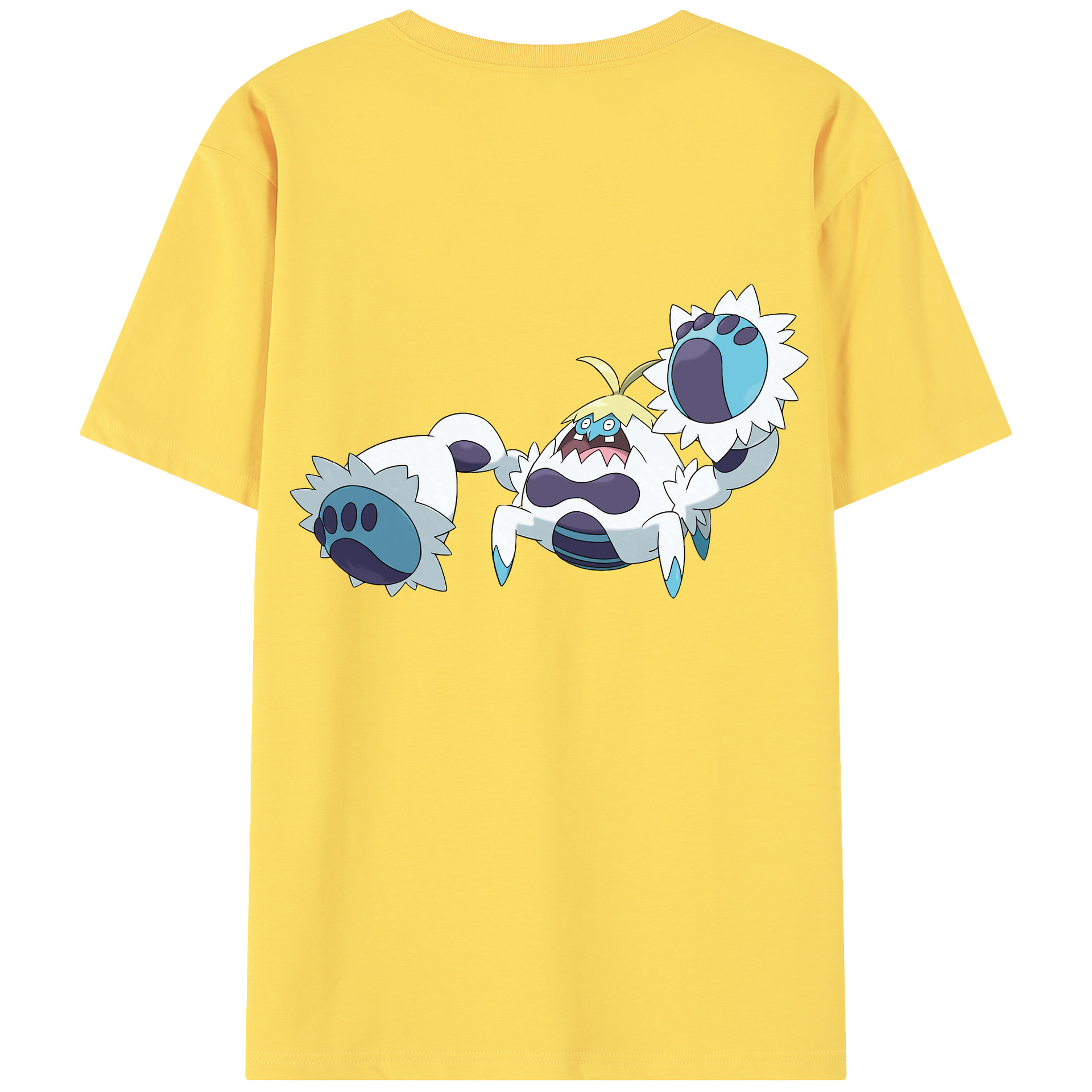 （画像用） ポケットモンスター Pokémon 綿100％半袖Tシャツ（背面プリント）