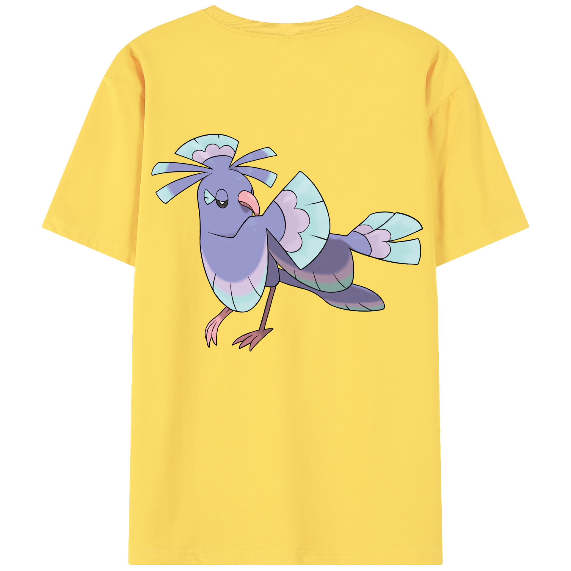 （画像用） ポケットモンスター Pokémon 綿100％半袖Tシャツ（背面プリント）