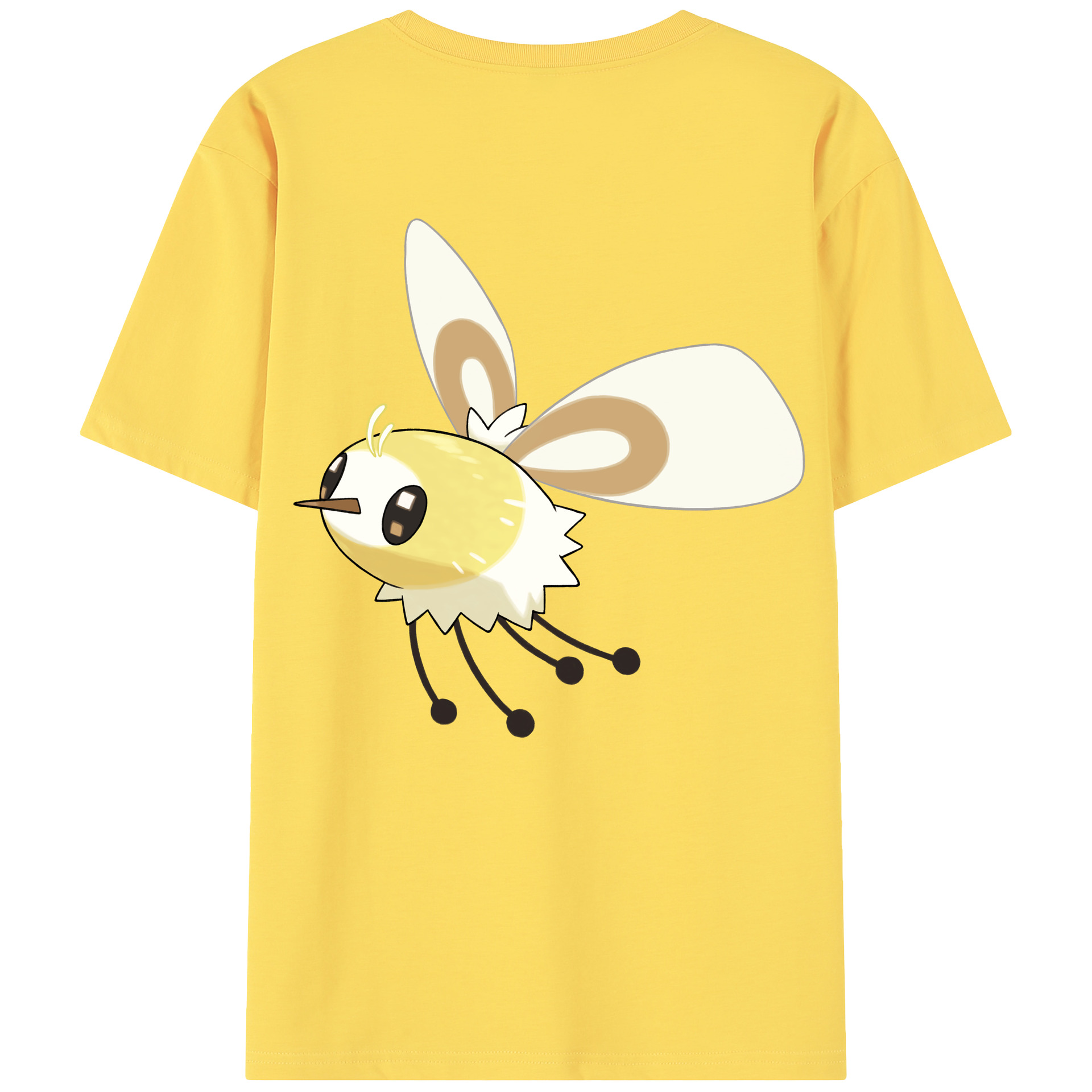 （画像用） ポケットモンスター Pokémon 綿100％半袖Tシャツ（背面プリント）