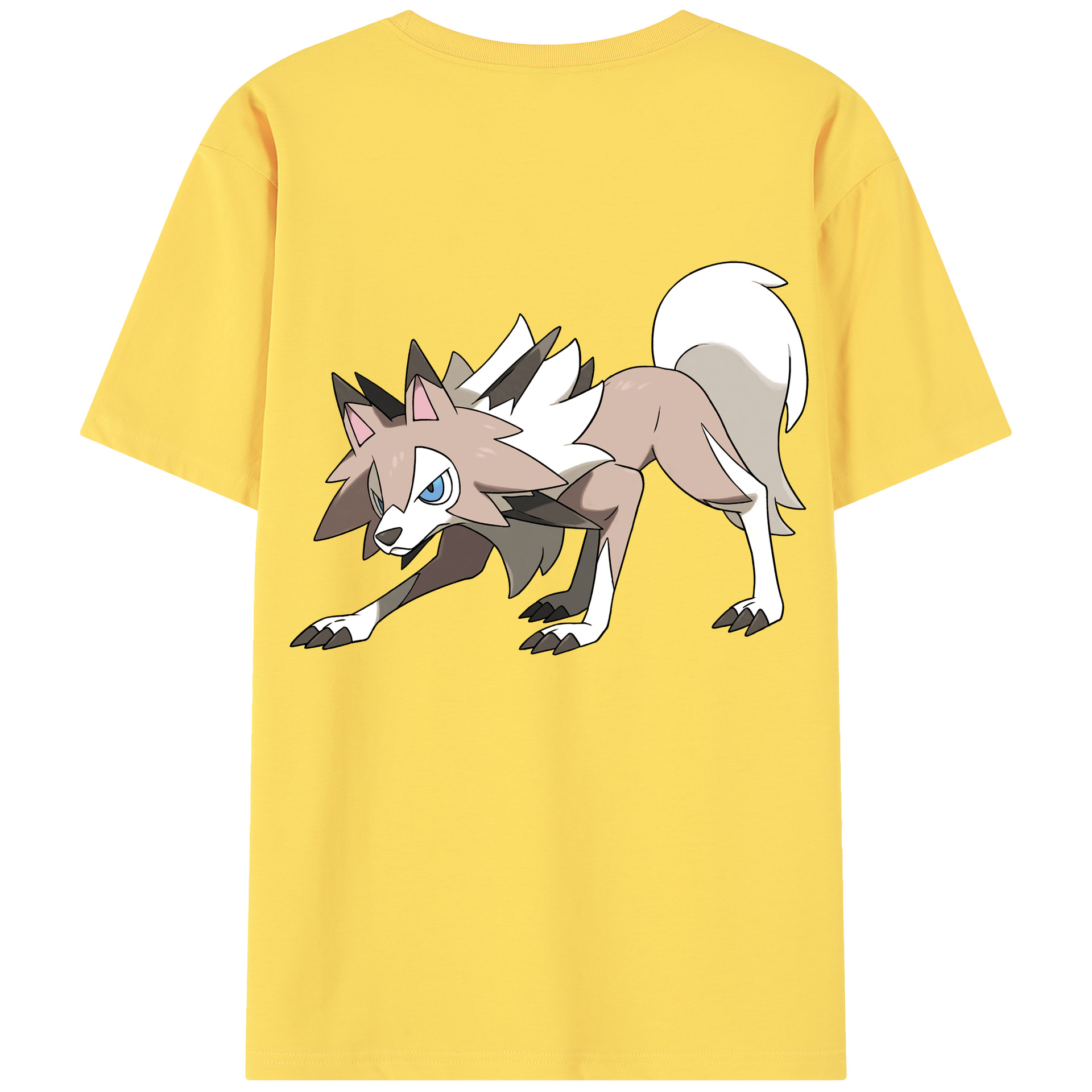 （画像用） ポケットモンスター Pokémon 綿100％半袖Tシャツ（背面プリント）