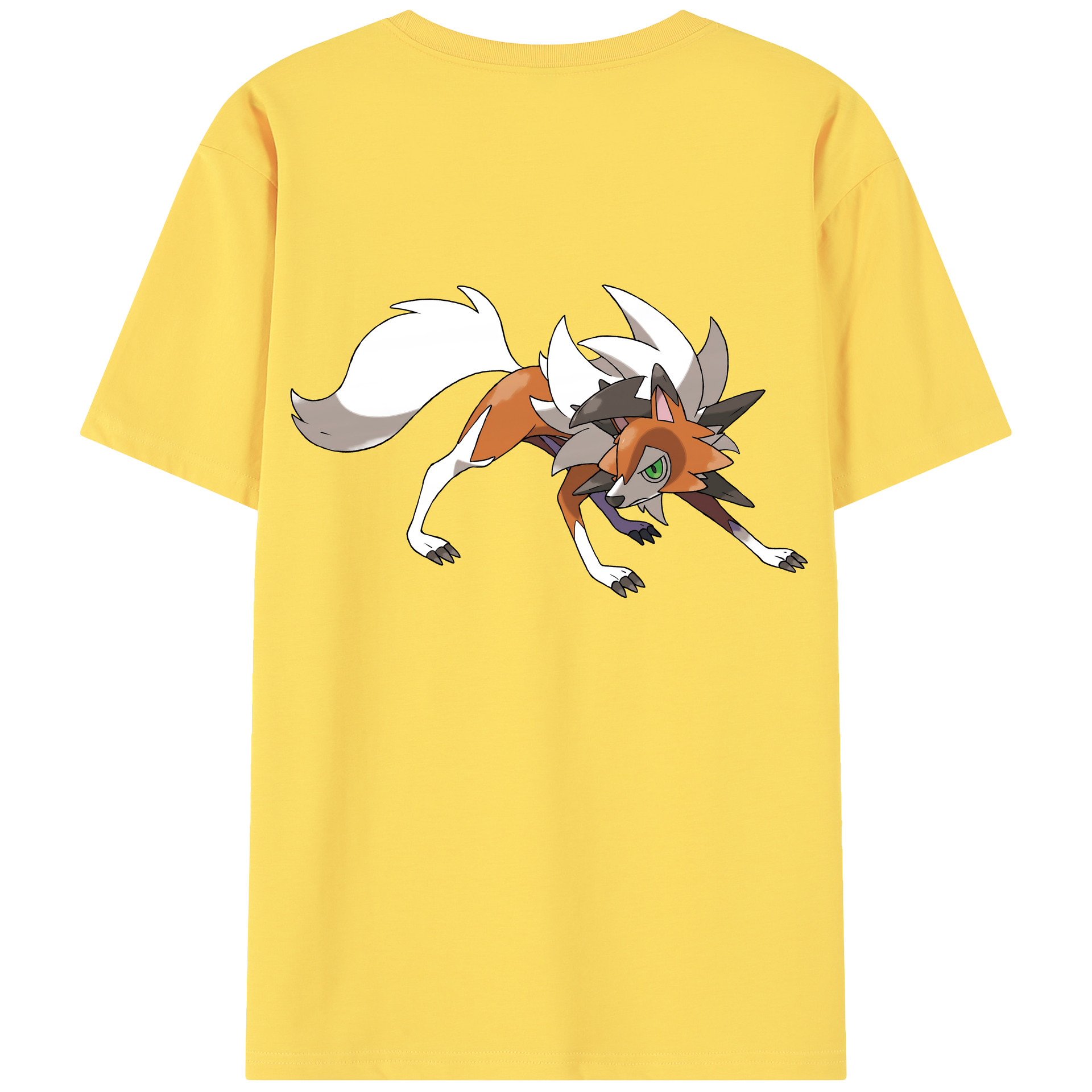 （画像用） ポケットモンスター Pokémon 綿100％半袖Tシャツ（背面プリント）