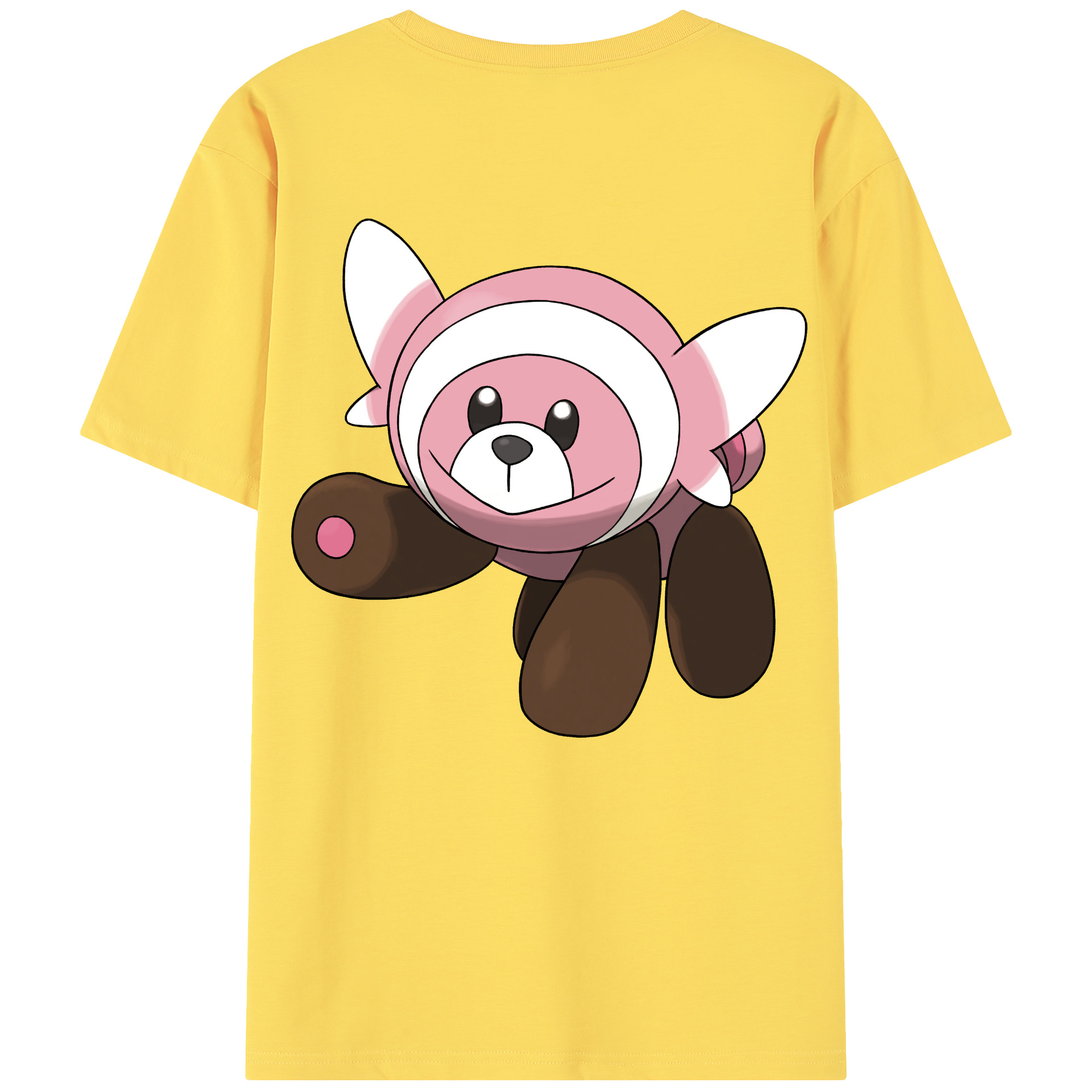 （画像用） ポケットモンスター Pokémon 綿100％半袖Tシャツ（背面プリント）