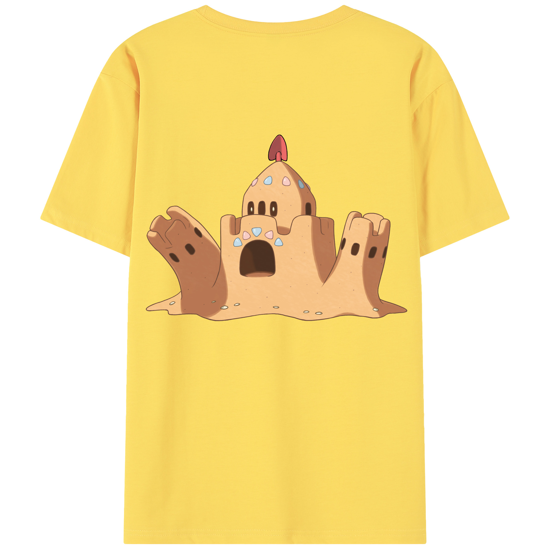 （画像用） ポケットモンスター Pokémon 綿100％半袖Tシャツ（背面プリント）