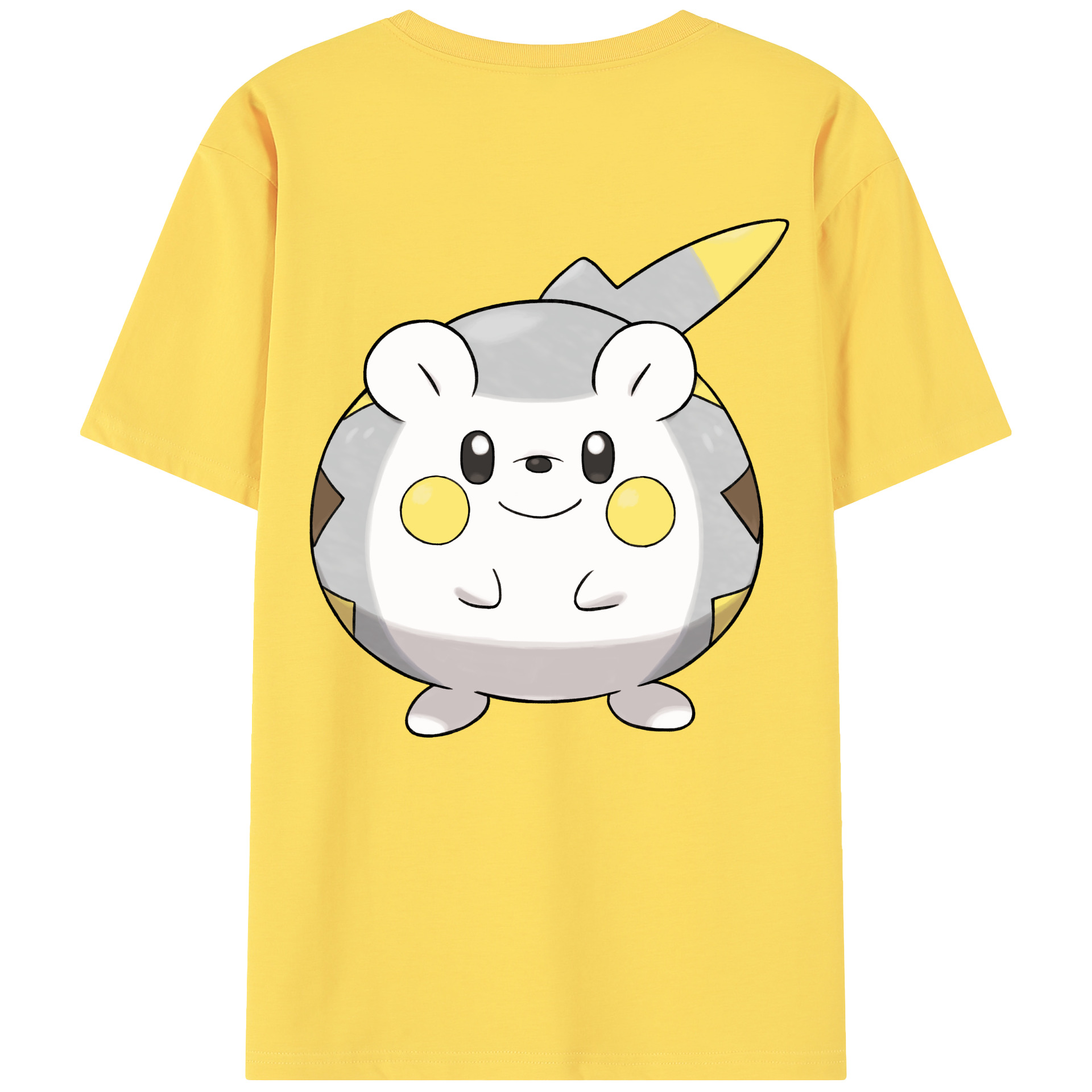 （画像用） ポケットモンスター Pokémon 綿100％半袖Tシャツ（背面プリント）