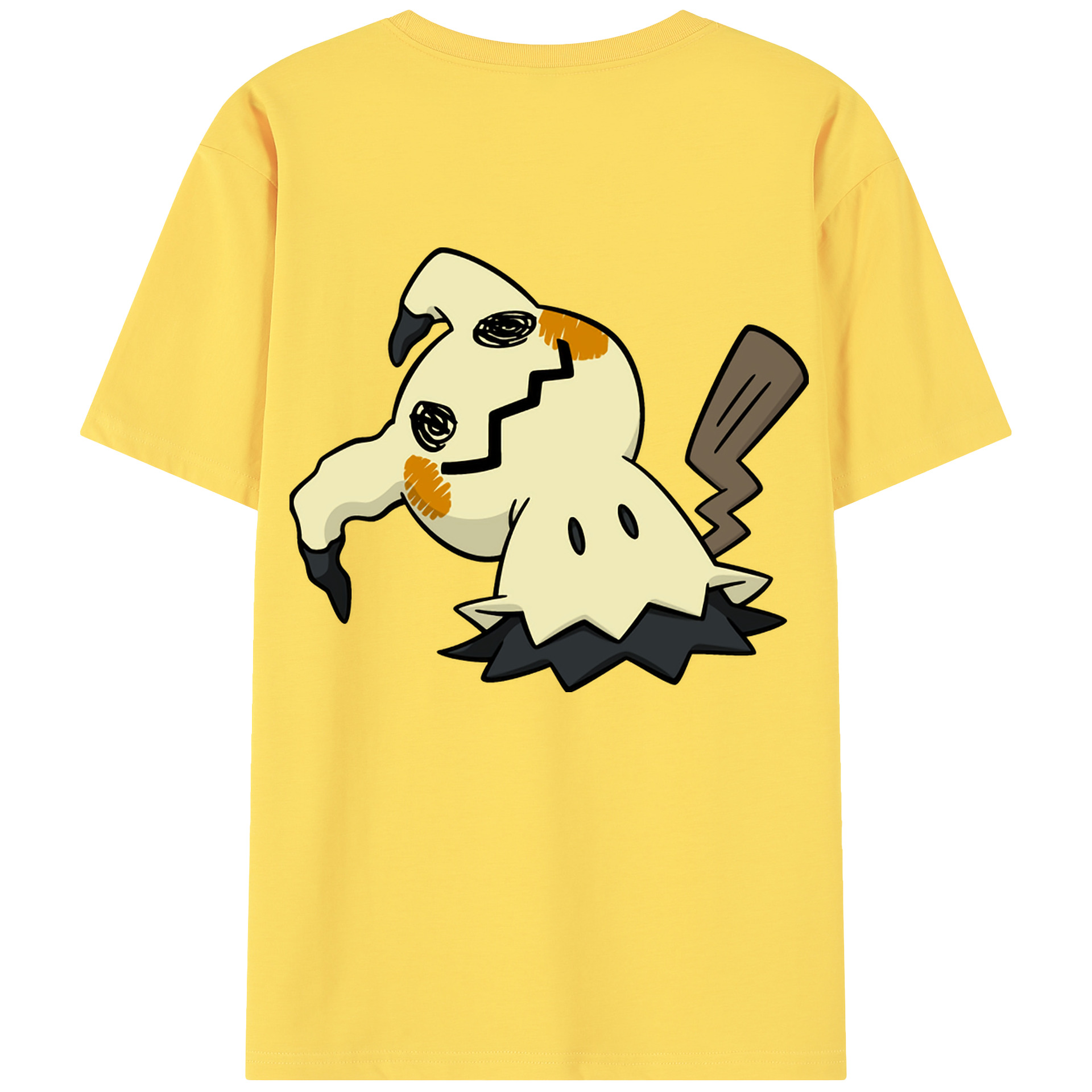 （画像用） ポケットモンスター Pokémon 綿100％半袖Tシャツ（背面プリント）