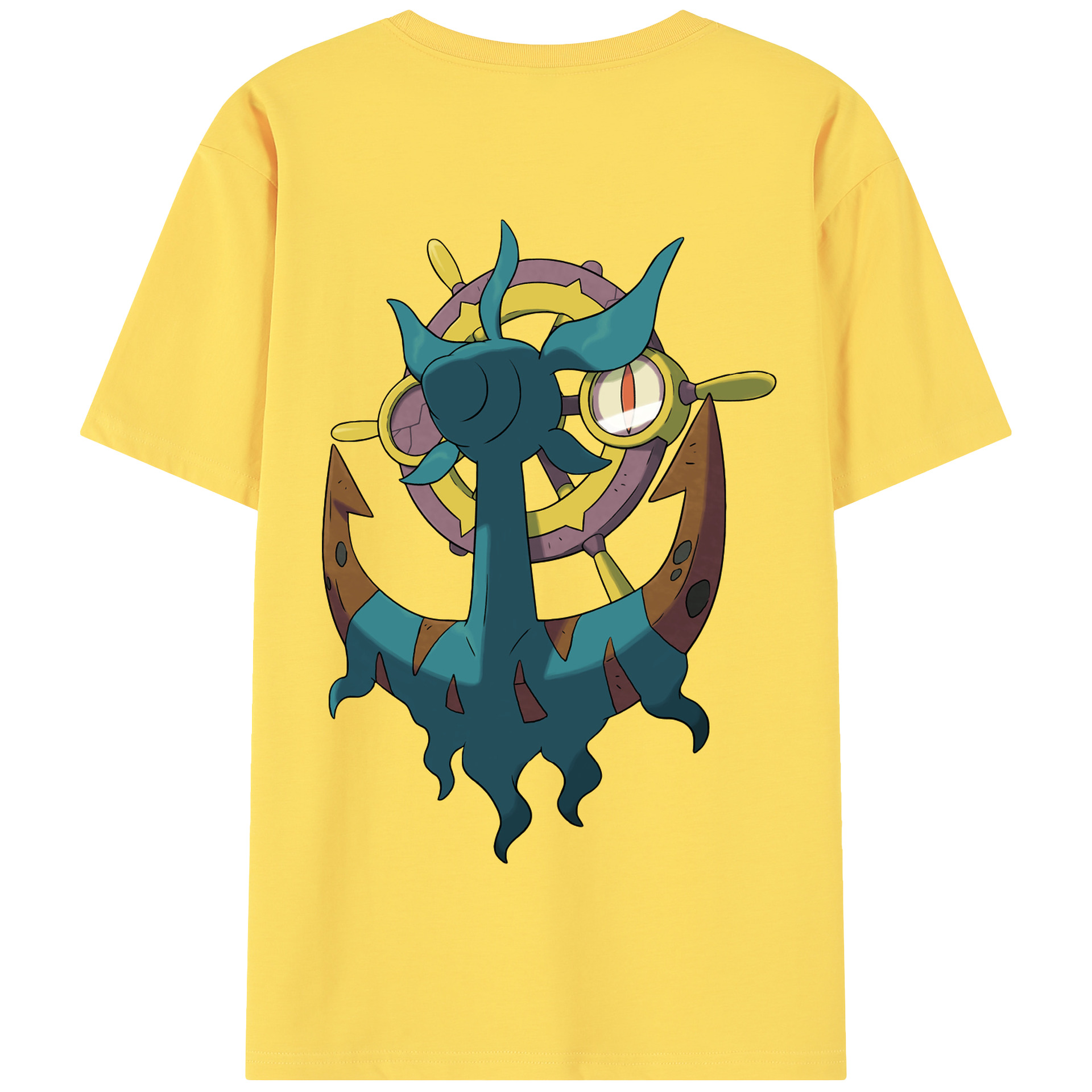 （画像用） ポケットモンスター Pokémon 綿100％半袖Tシャツ（背面プリント）
