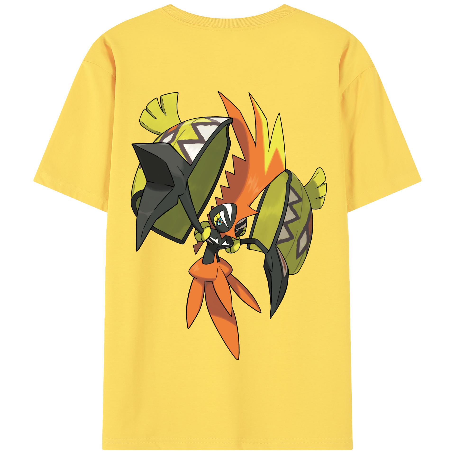 （画像用） ポケットモンスター Pokémon 綿100％半袖Tシャツ（背面プリント）