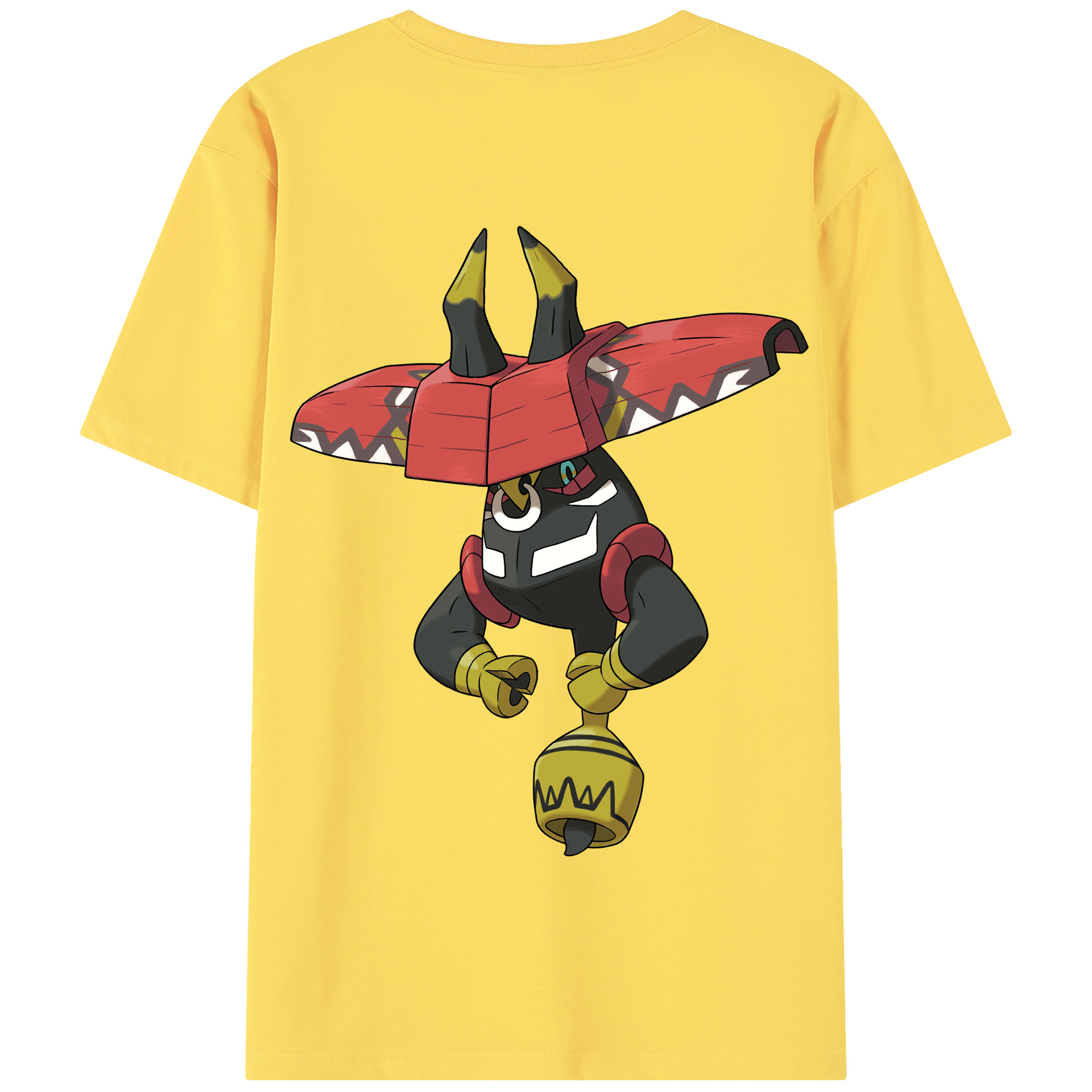 （画像用） ポケットモンスター Pokémon 綿100％半袖Tシャツ（背面プリント）