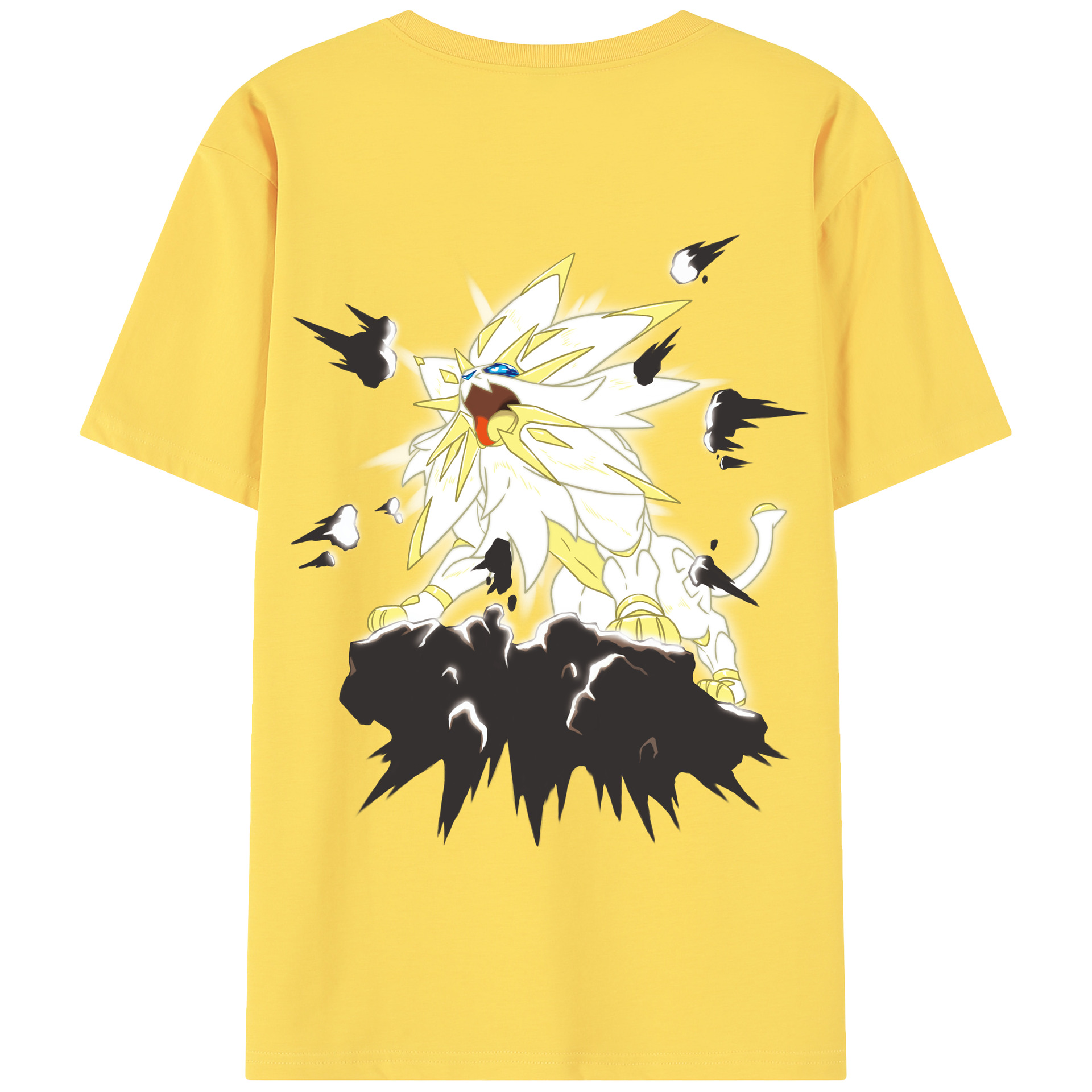 （画像用） ポケットモンスター Pokémon 綿100％半袖Tシャツ（背面プリント）