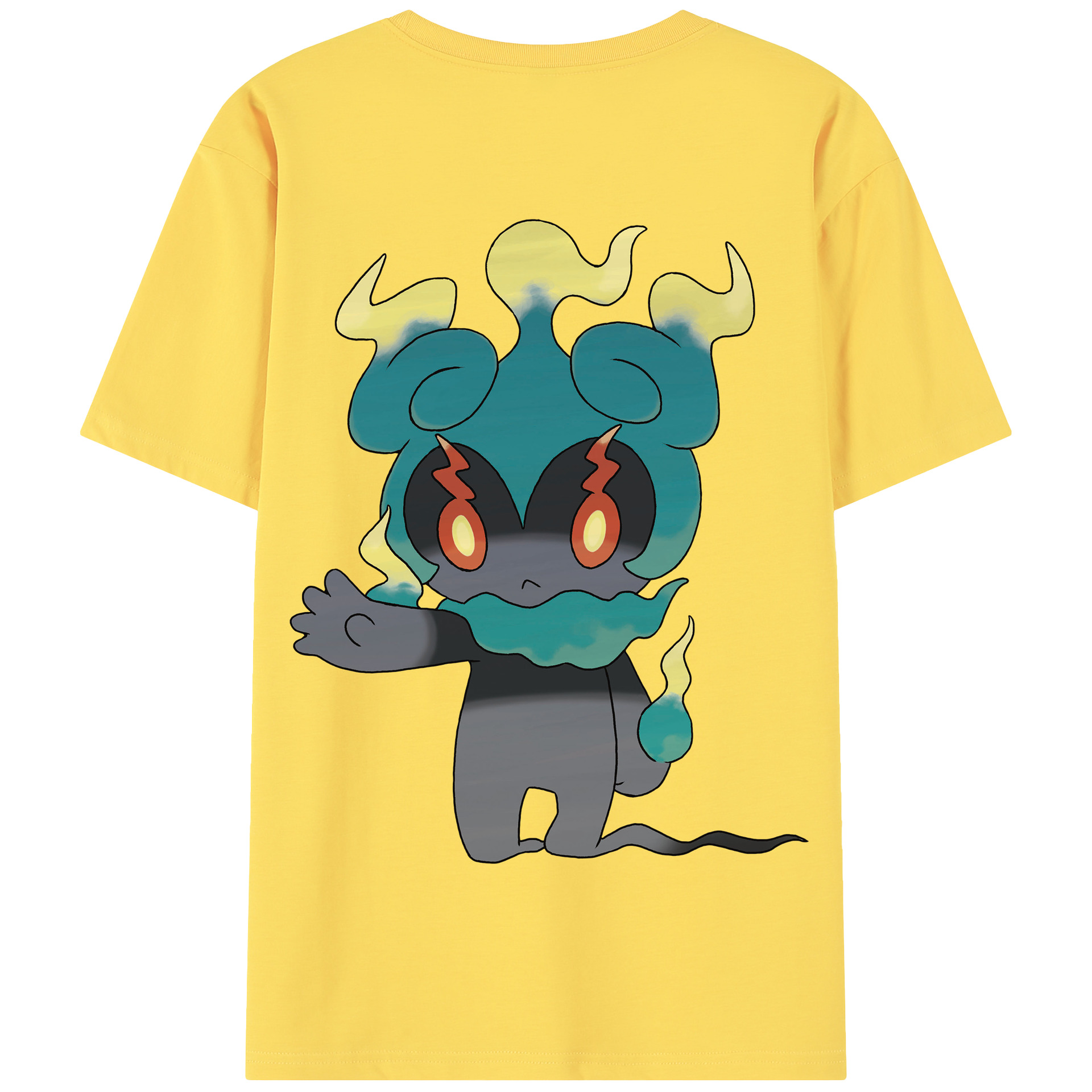 （画像用） ポケットモンスター Pokémon 綿100％半袖Tシャツ（背面プリント）