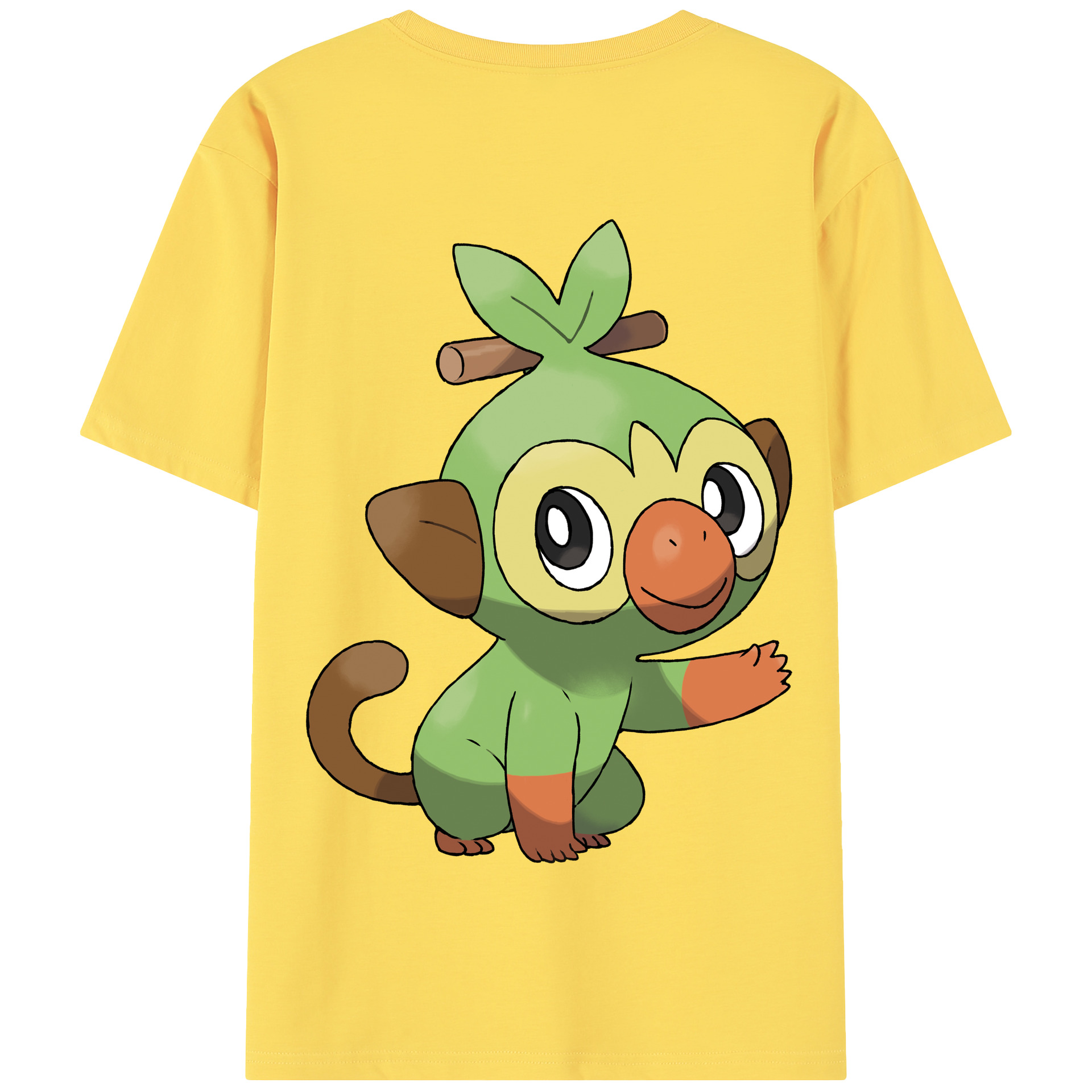 （画像用） ポケットモンスター Pokémon 綿100％半袖Tシャツ（背面プリント）