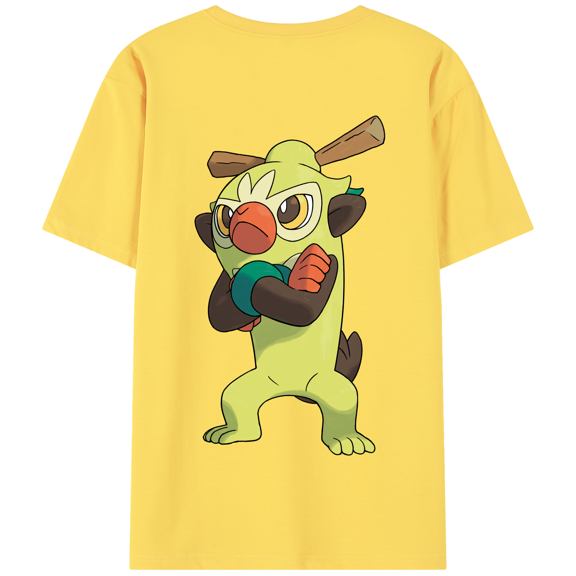 （画像用） ポケットモンスター Pokémon 綿100％半袖Tシャツ（背面プリント）